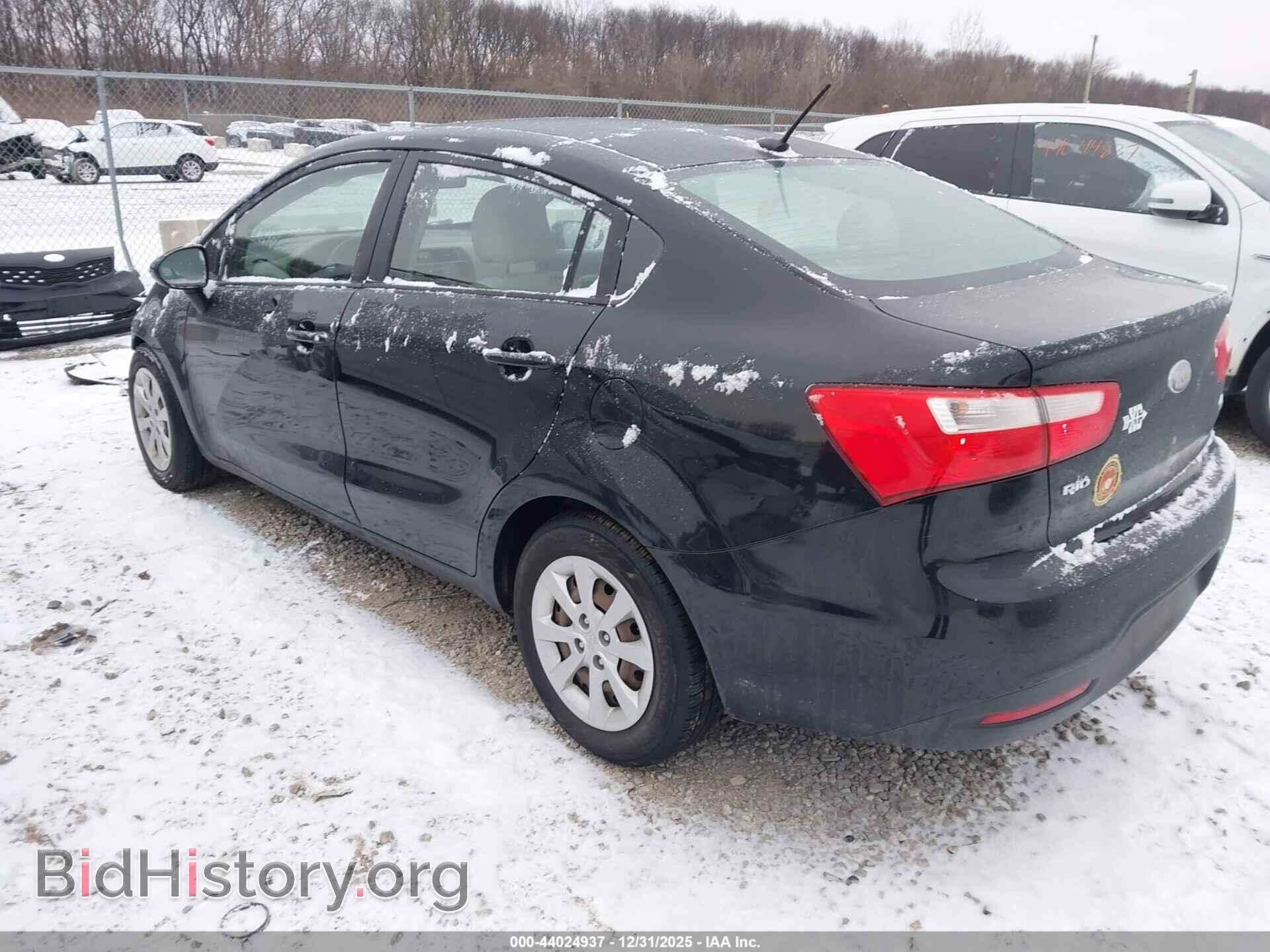 2013 KIA RIO - VIN: KNADM4A33D6198837 - Фото 3