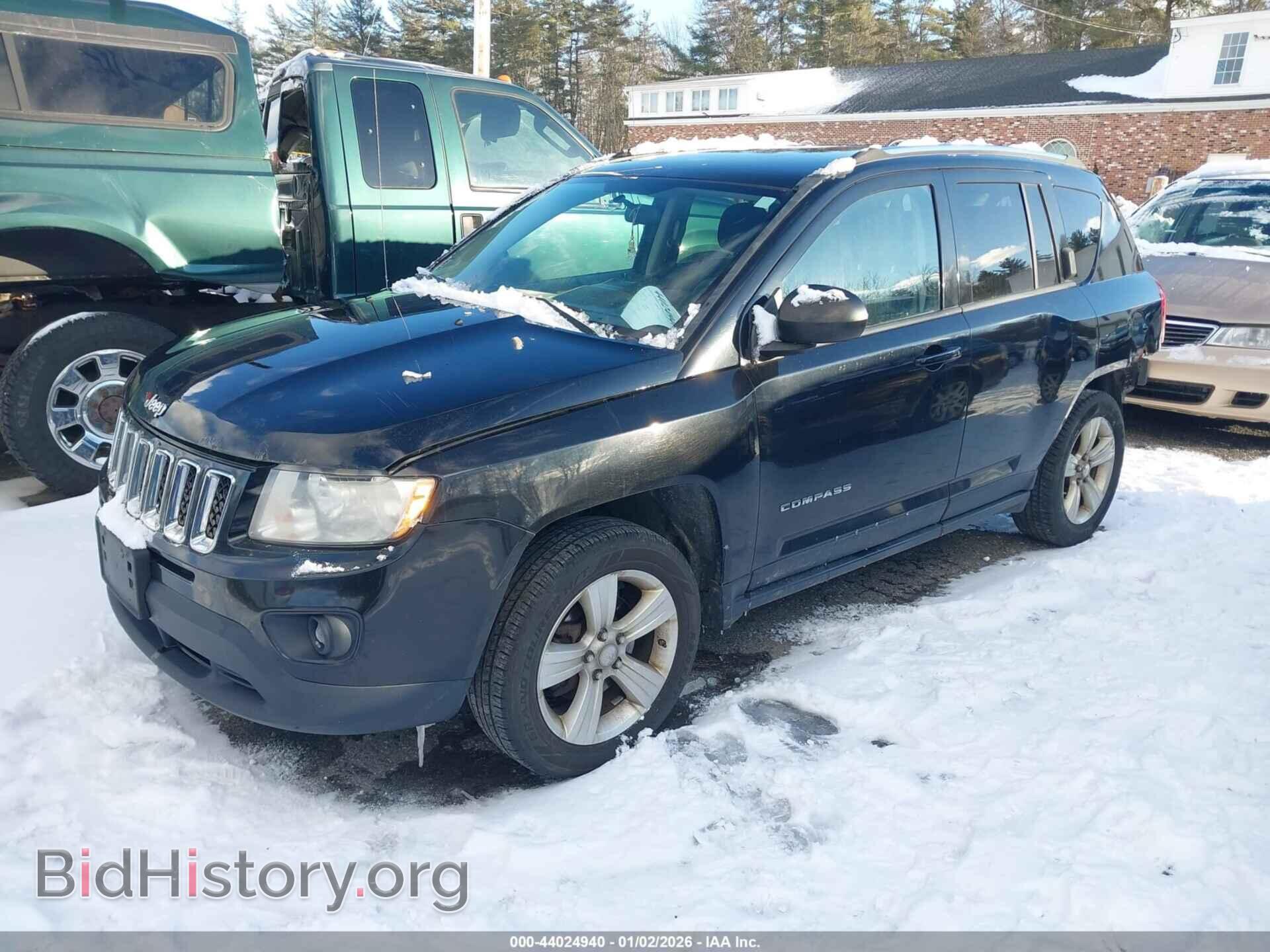 2012 JEEP COMPASS - VIN: 1C4NJDBB3CD553165 - Фото 2