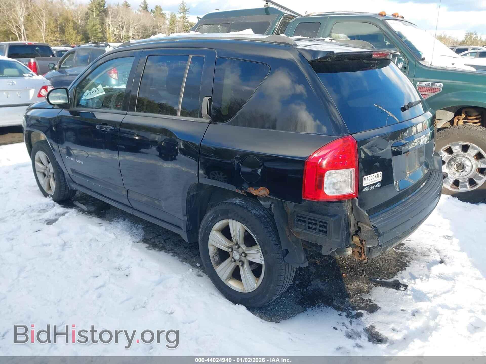 2012 JEEP COMPASS - VIN: 1C4NJDBB3CD553165 - Фото 3