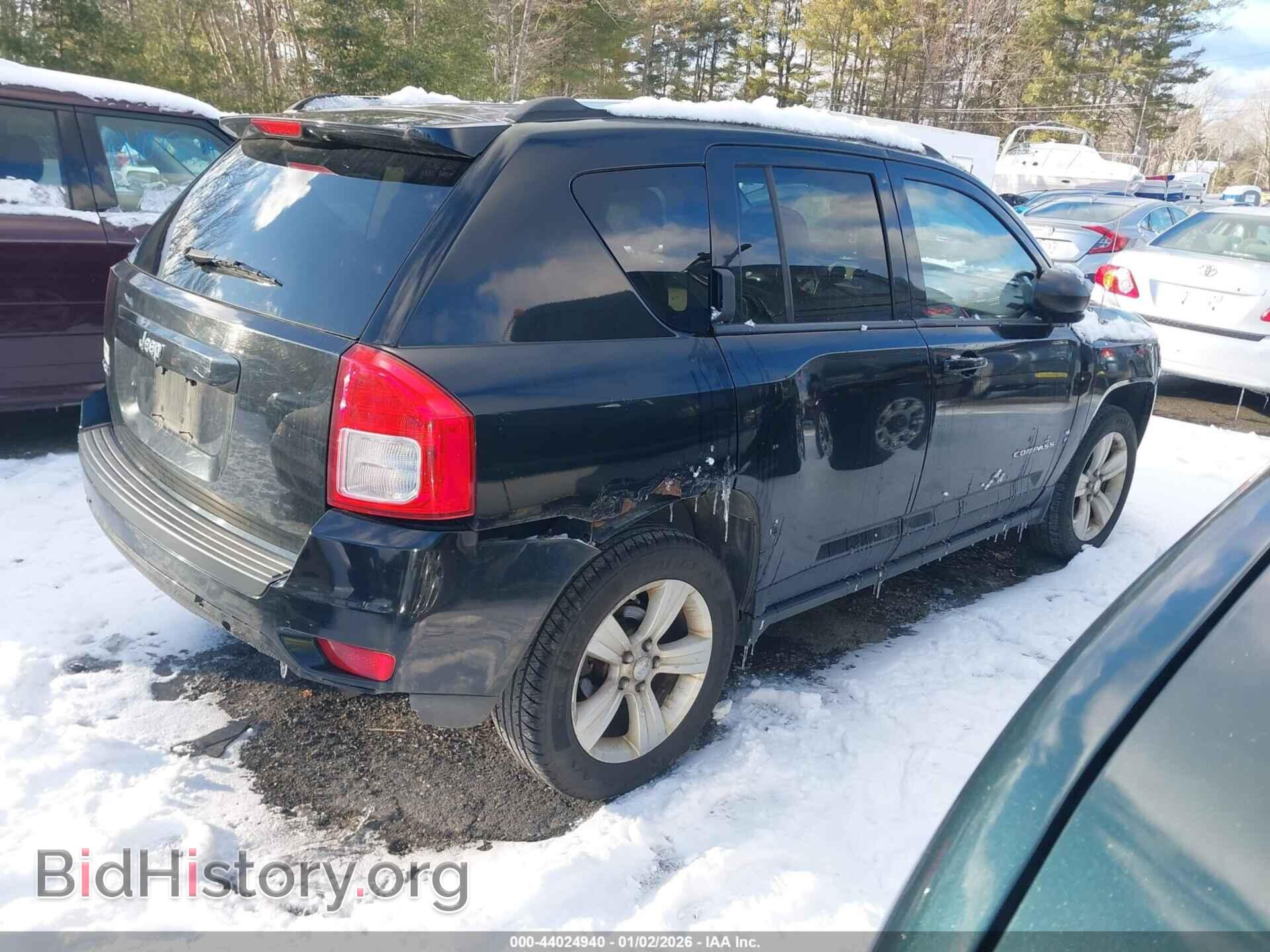 2012 JEEP COMPASS - VIN: 1C4NJDBB3CD553165 - Фото 4