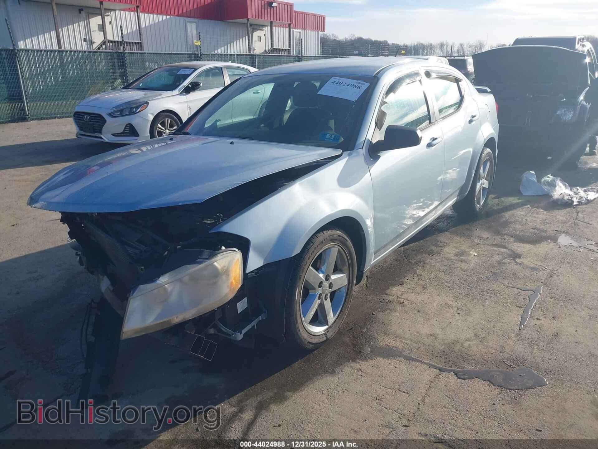 2013 DODGE AVENGER - VIN: 1C3CDZAB9DN687899 - Фото 2