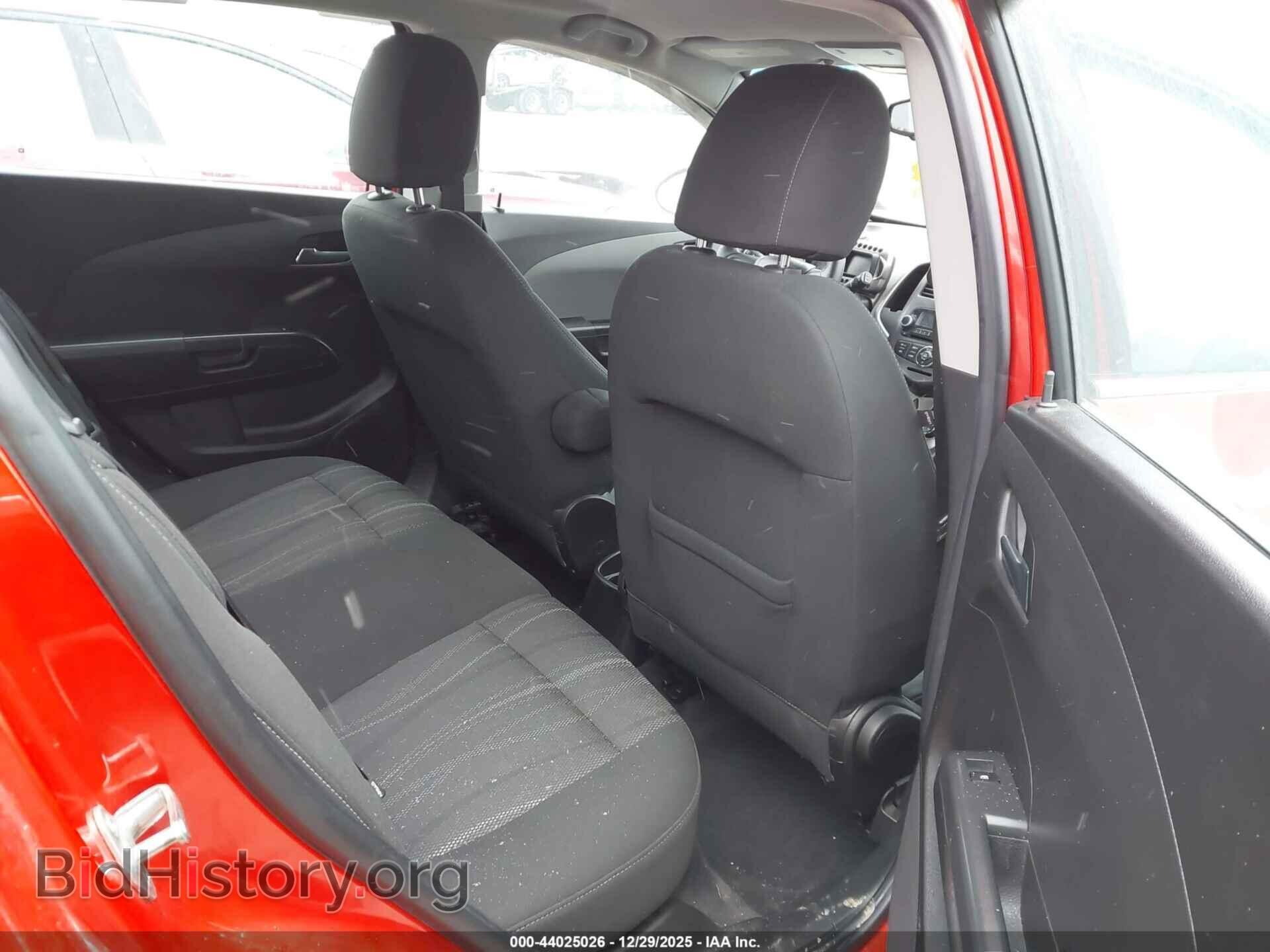 2012 CHEVROLET SONIC - VIN: 1G1JC6SH7C4114309 - Фото 8