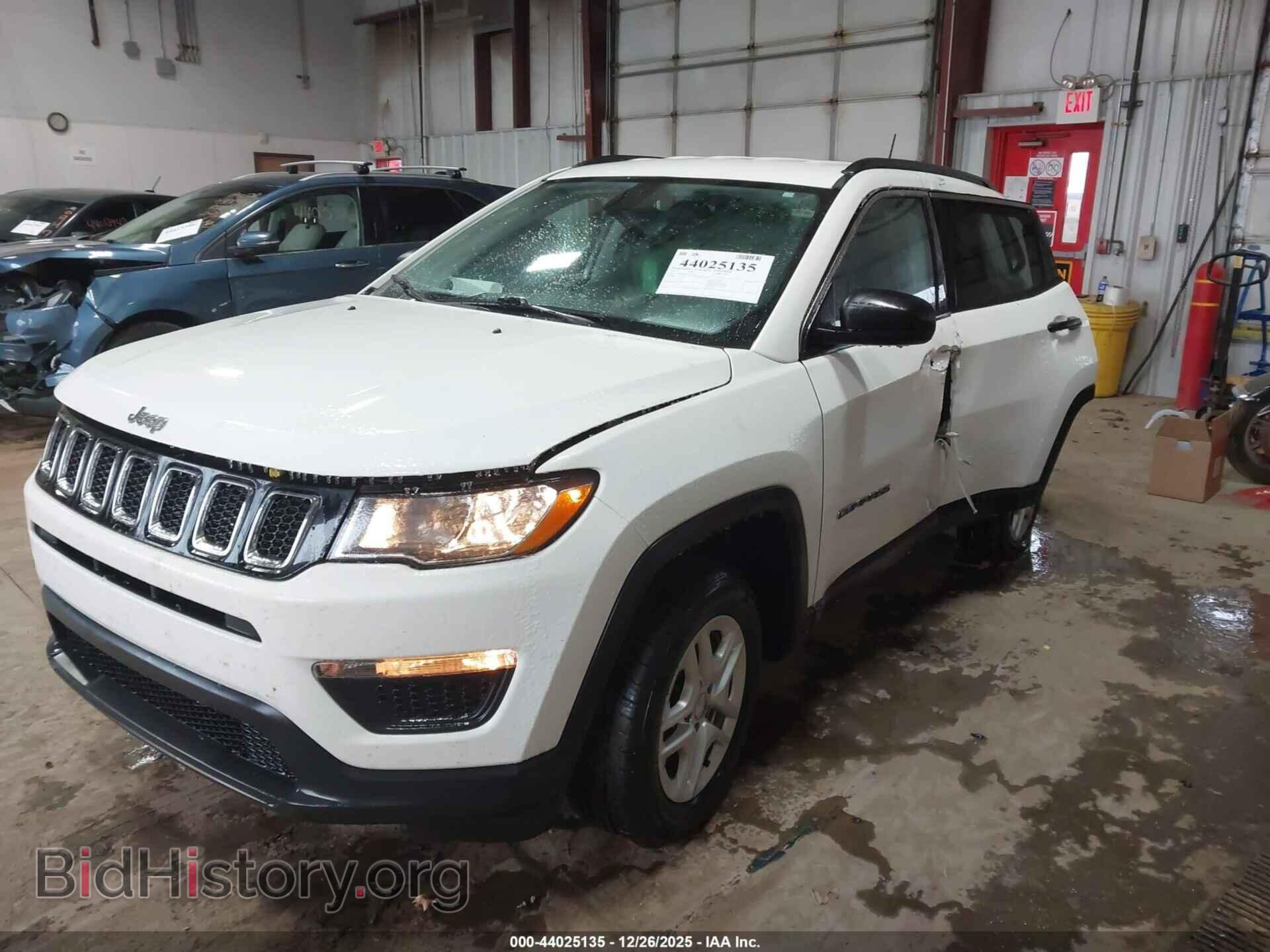 2021 JEEP COMPASS - VIN: 3C4NJDAB4MT525386 - Фото 2