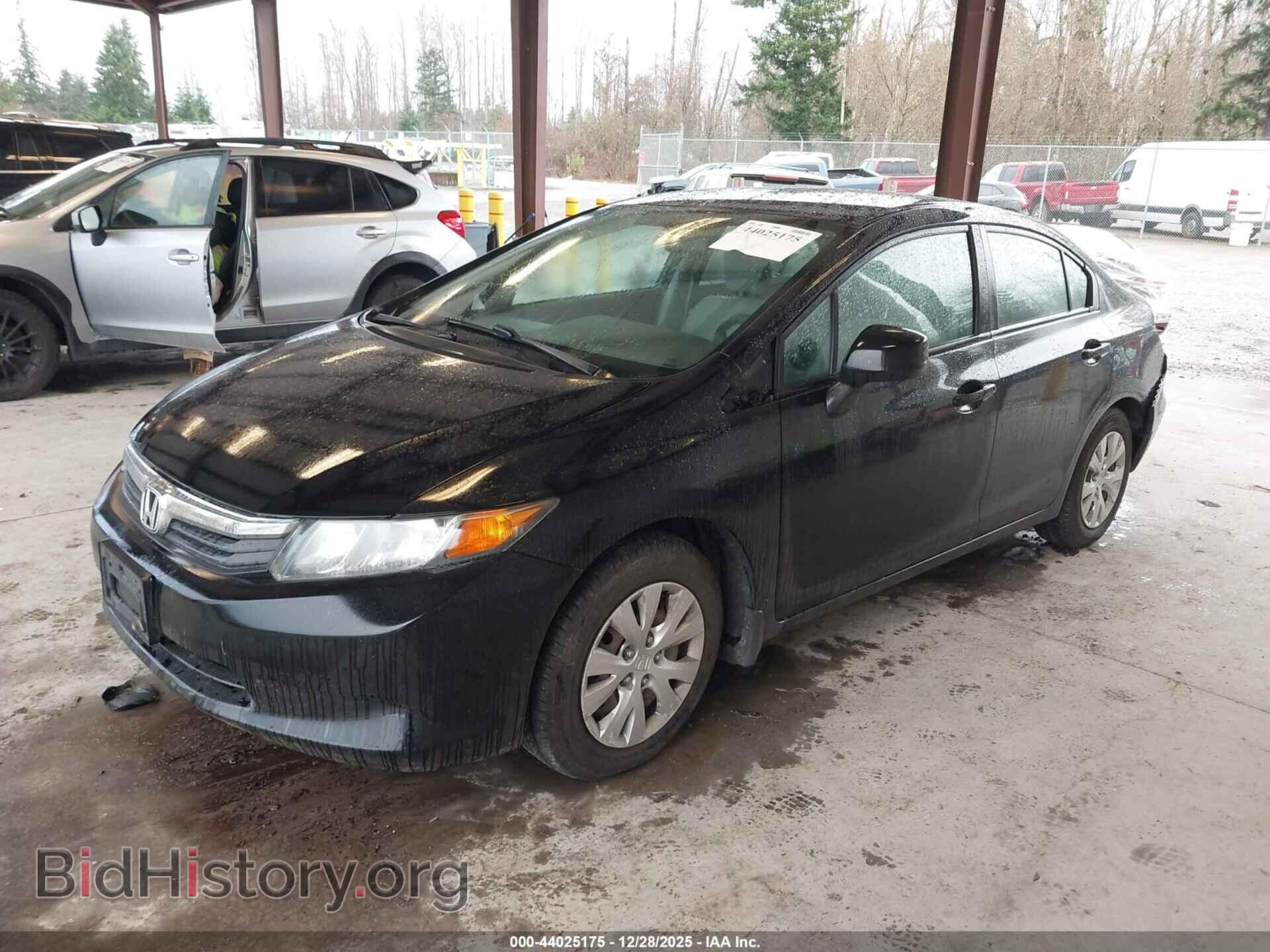 2012 HONDA CIVIC - VIN: 19XFB2F55CE352828 - Фото 2