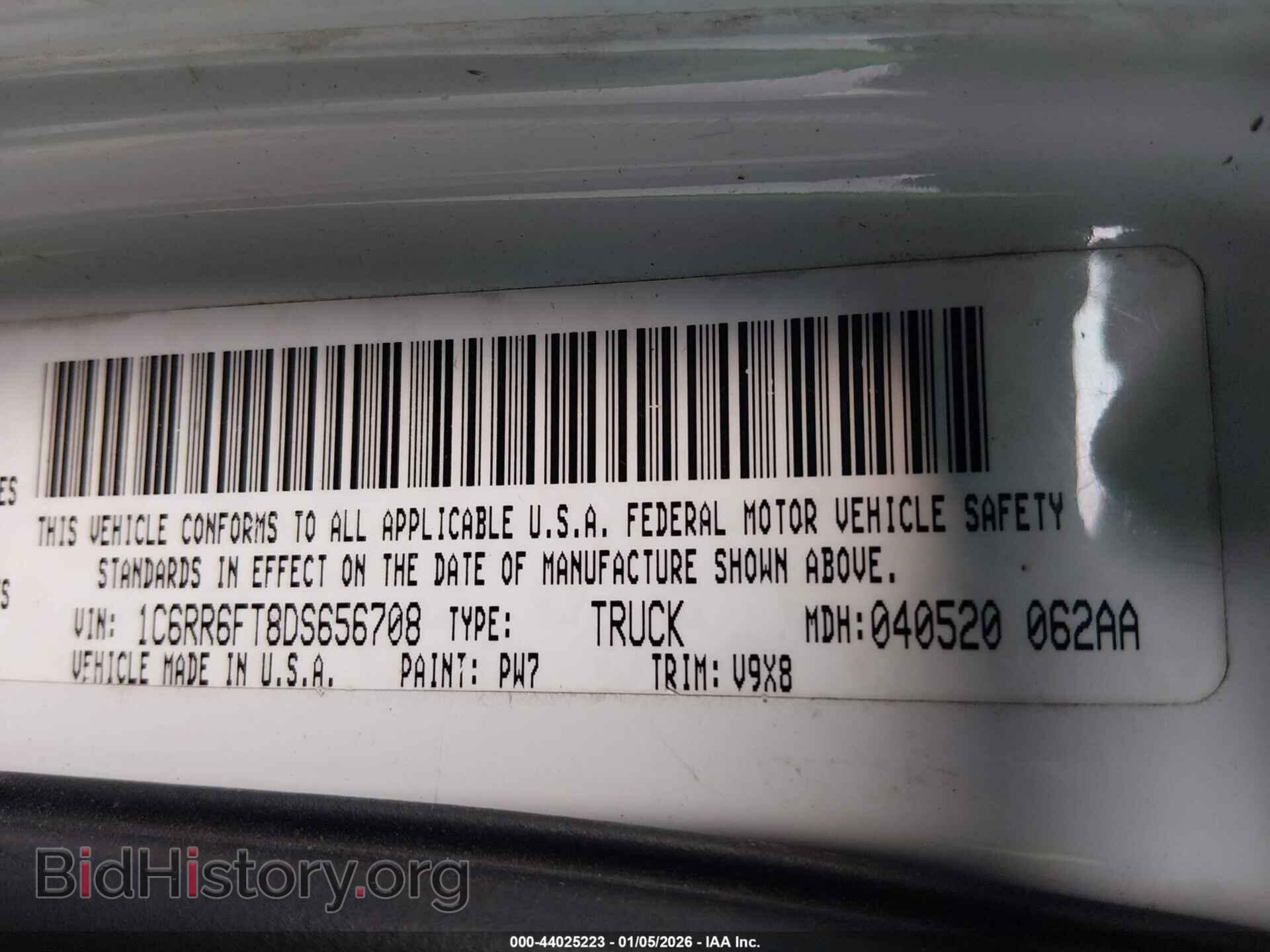 2013 RAM 1500 - VIN: 1C6RR6FT8DS656708 - Photo 9