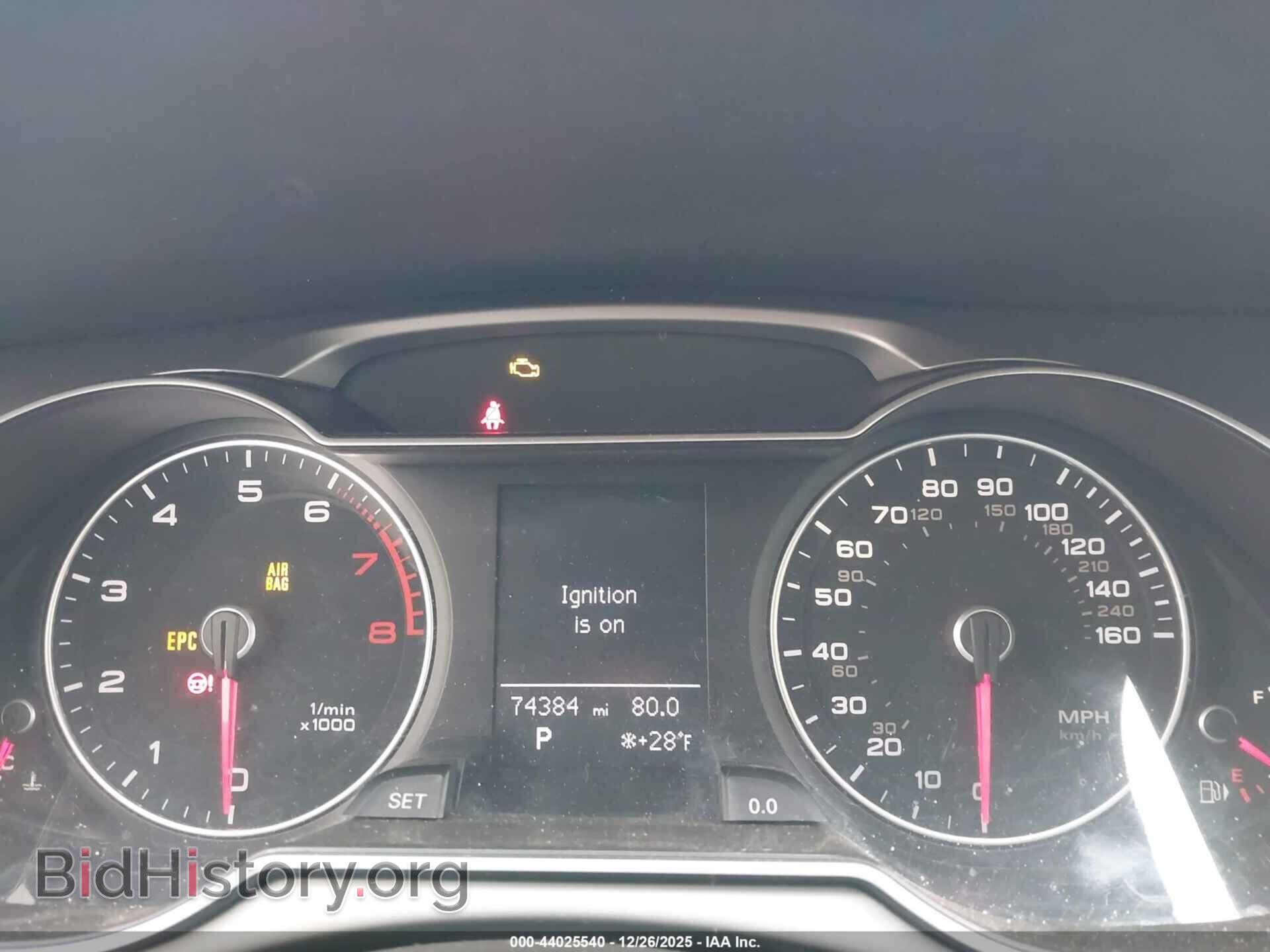 2013 AUDI A4 - VIN: WAUFFAFL1DN007576 - Фото 7