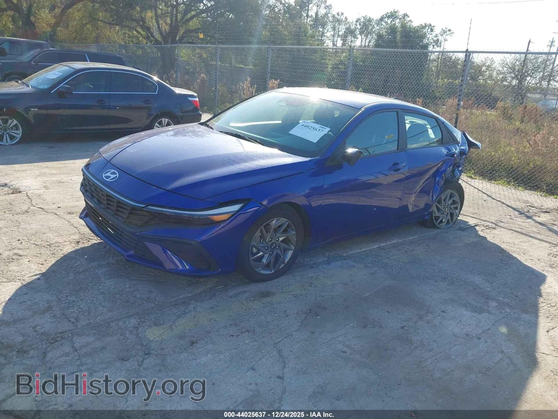 2024 HYUNDAI ELANTRA - VIN: KMHLM4DG8RU730708 - Фото 2