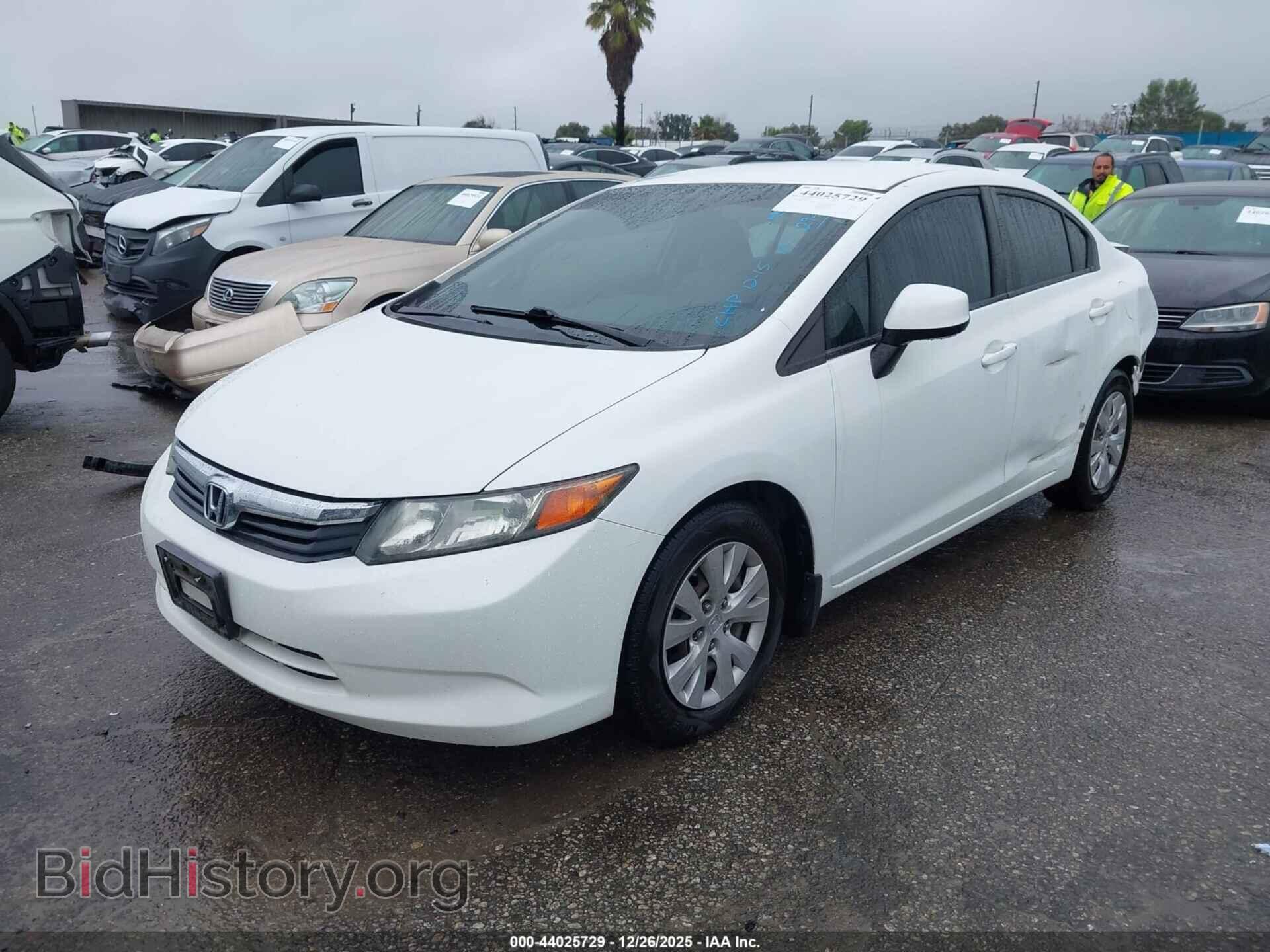 2012 HONDA CIVIC - VIN: 19XFB2F54CE302941 - Фото 2