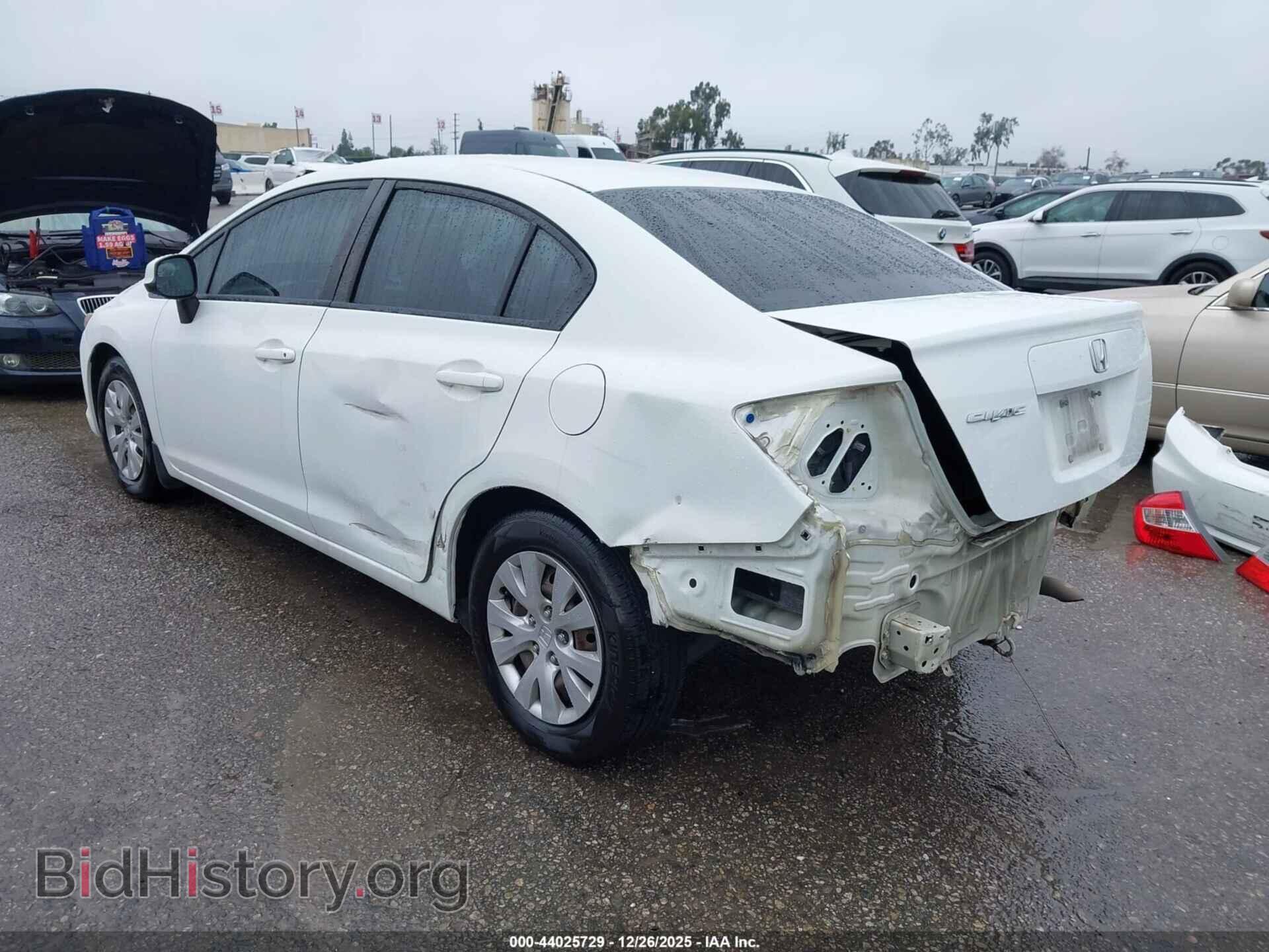 2012 HONDA CIVIC - VIN: 19XFB2F54CE302941 - Фото 3