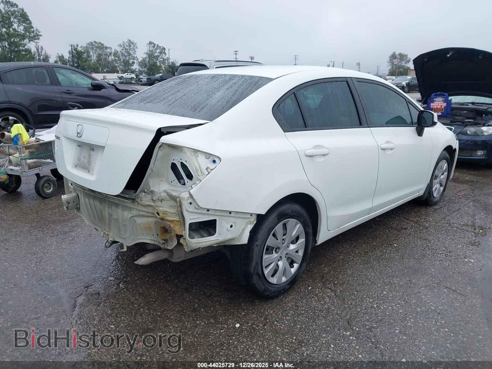 2012 HONDA CIVIC - VIN: 19XFB2F54CE302941 - Фото 4
