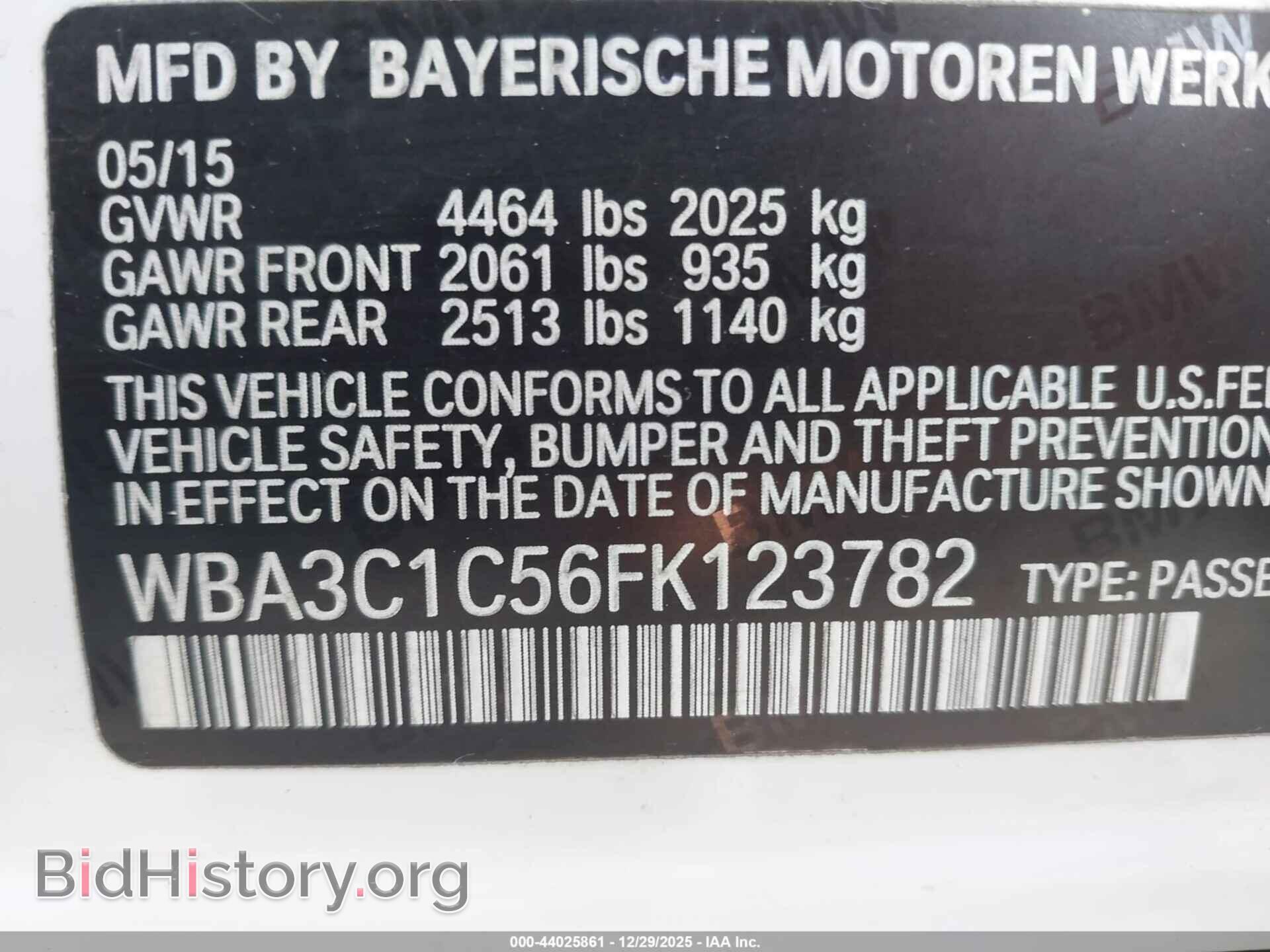 2015 BMW 328I - VIN: WBA3C1C56FK123782 - Фото 9