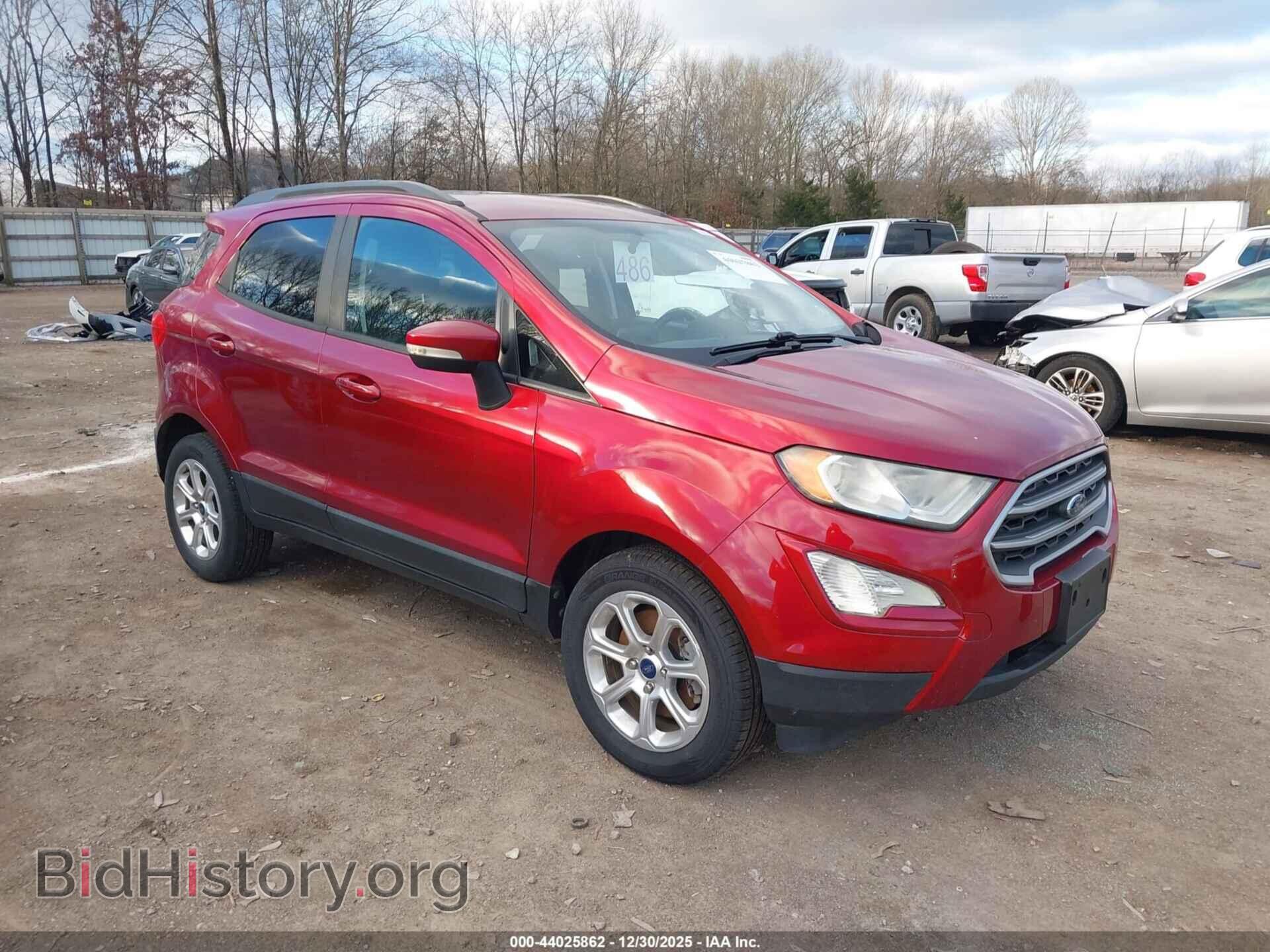Фотография MAJ3S2GE2KC266292 - FORD ECOSPORT 2019