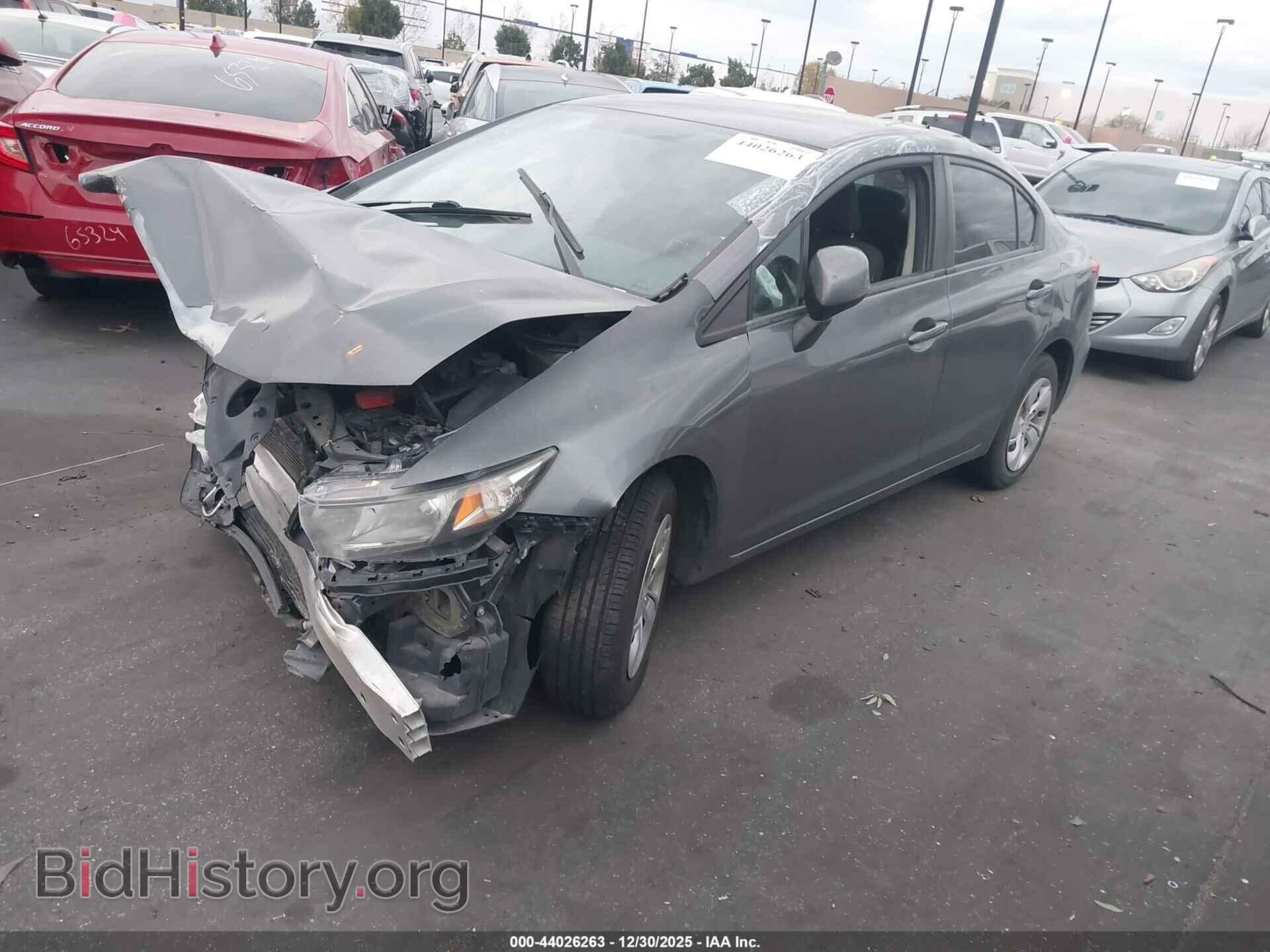 2013 HONDA CIVIC - VIN: 19XFB2F57DE291872 - Фото 2