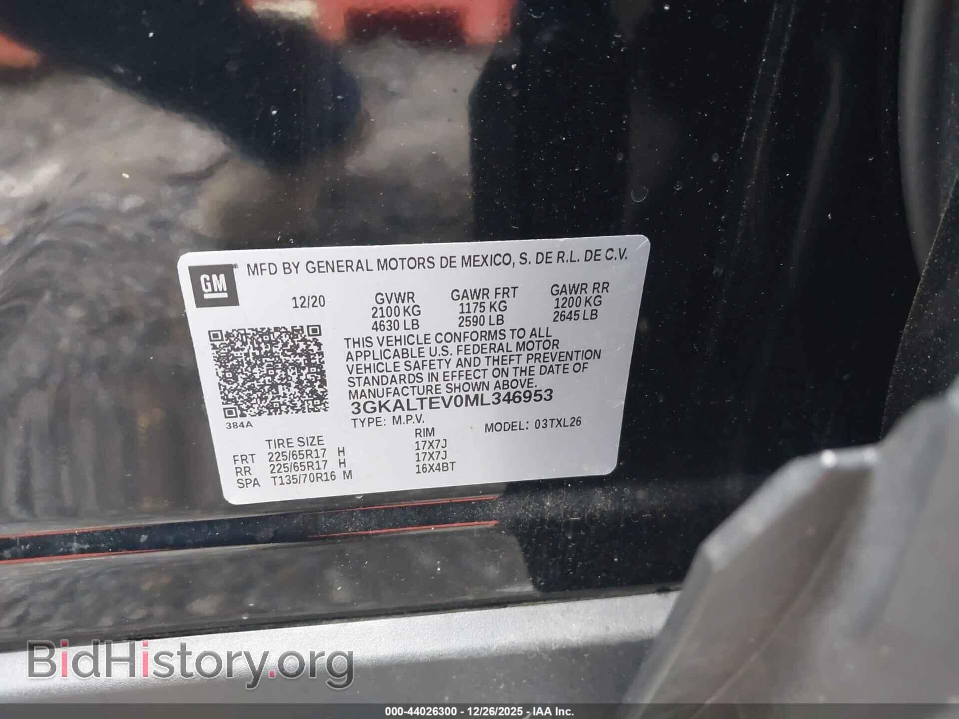 2021 GMC TERRAIN - VIN: 3GKALTEV0ML346953 - Photo 9