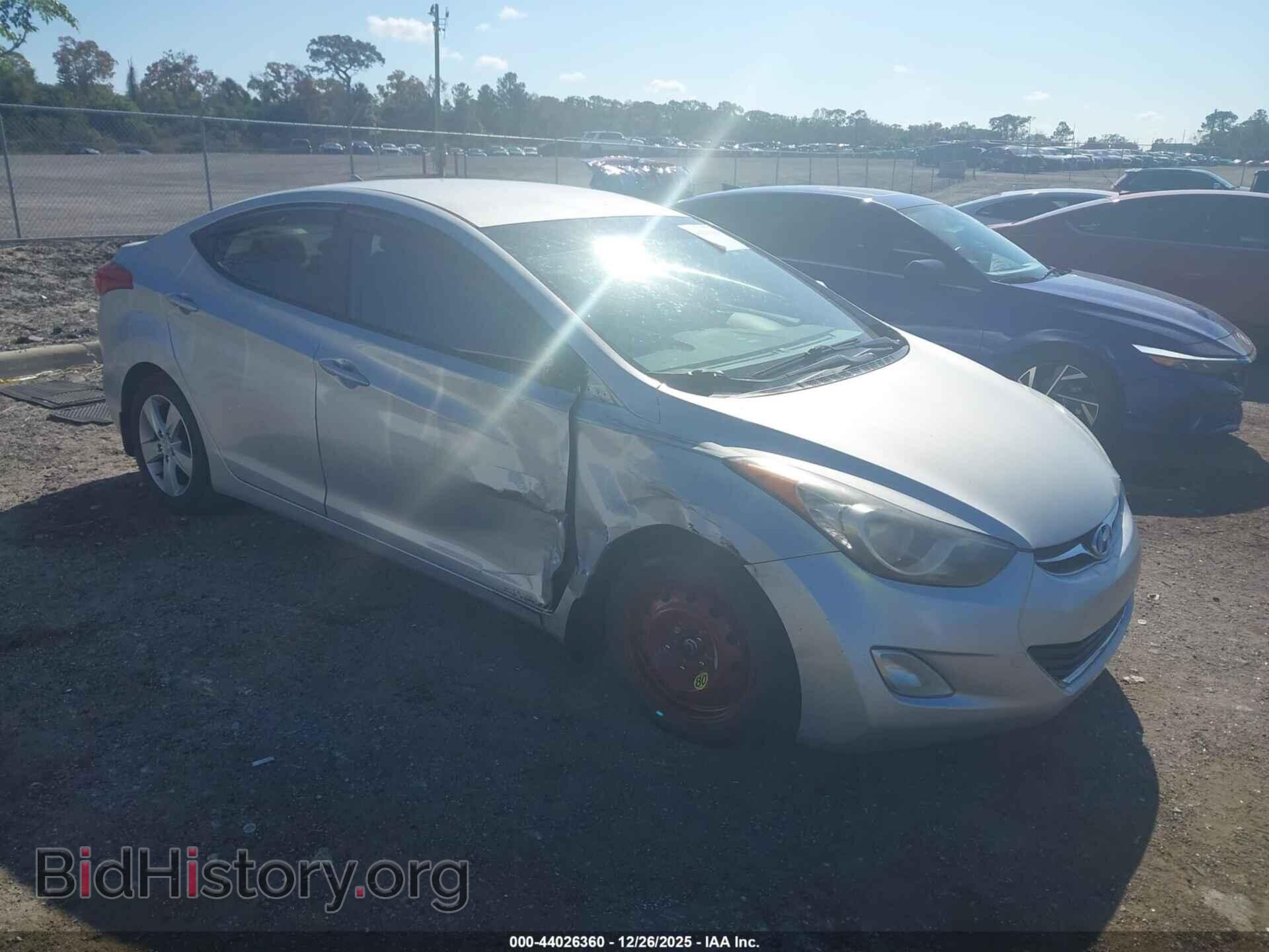 Фотография KMHDH4AE8CU183023 - HYUNDAI ELANTRA 2012
