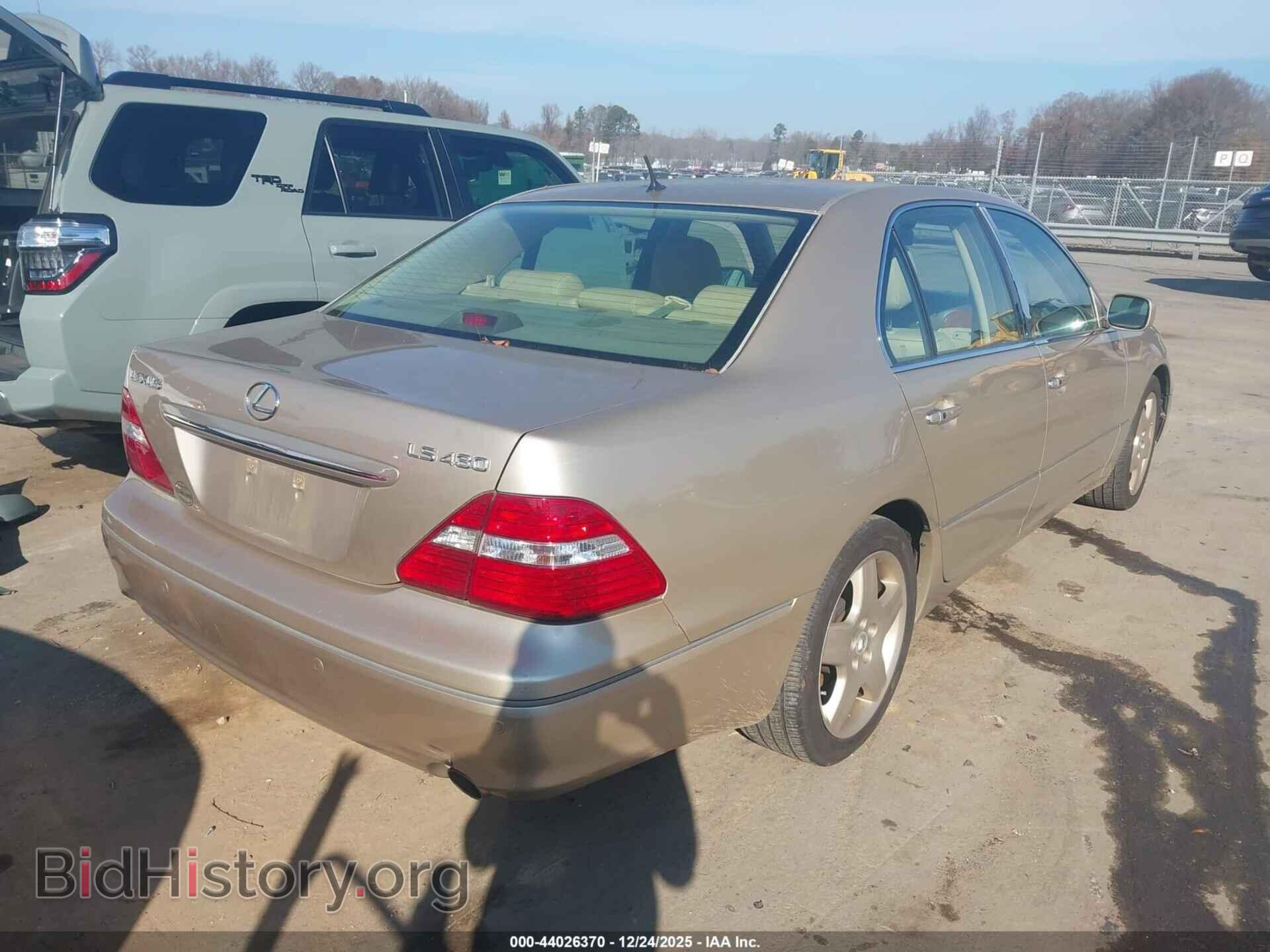 2006 LEXUS LS 430 - VIN: JTHBN36F765048130 - Фото 4