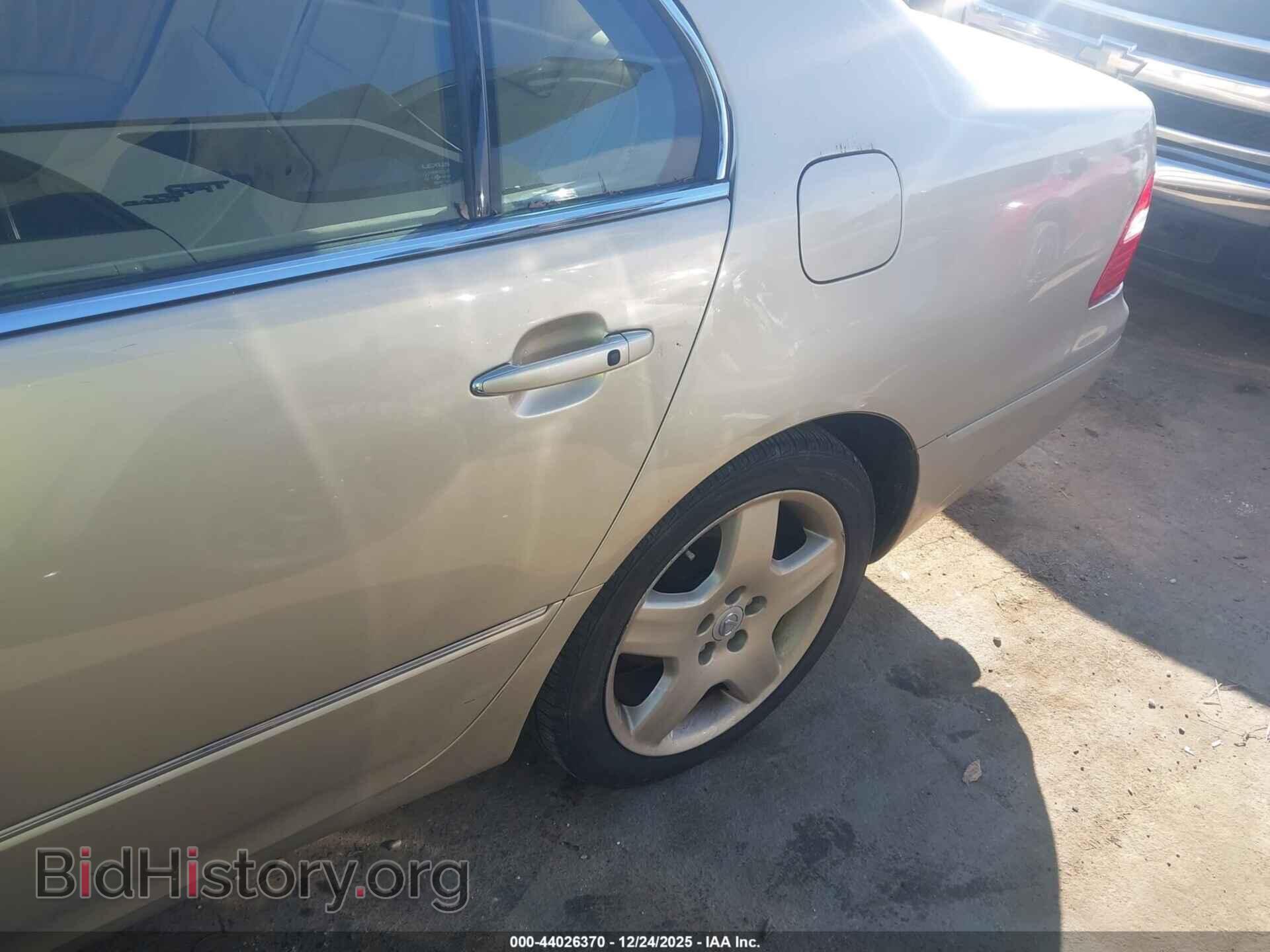 2006 LEXUS LS 430 - VIN: JTHBN36F765048130 - Фото 6