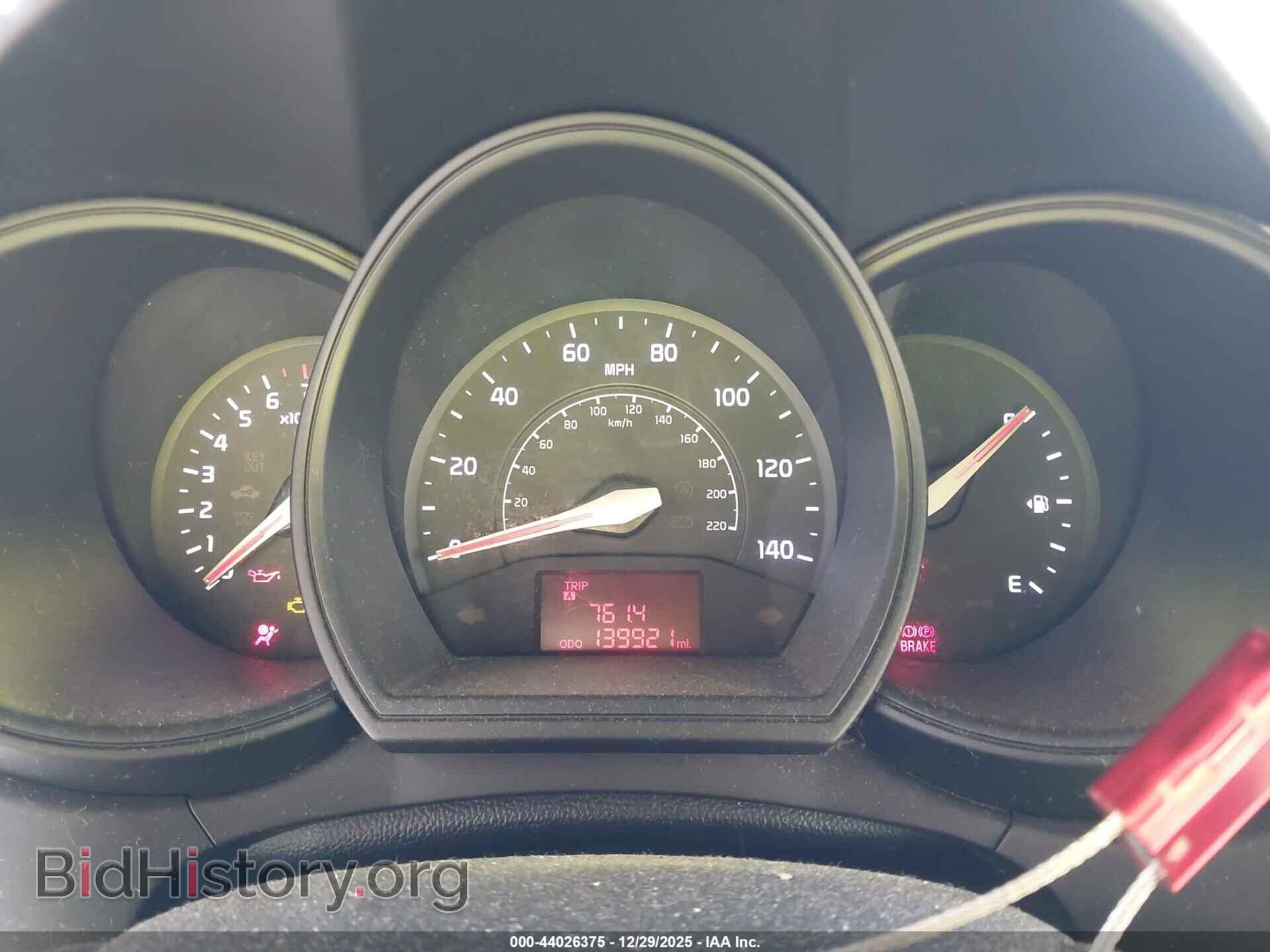 2012 KIA RIO5 - VIN: KNADM5A35C6082835 - Фото 7