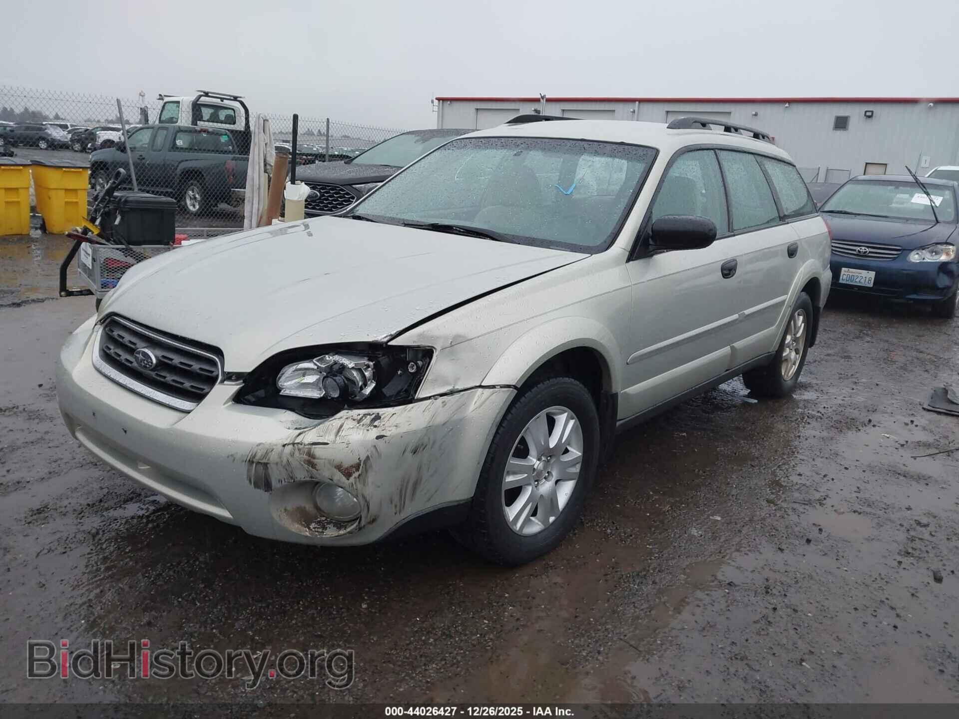 2005 SUBARU OUTBACK - VIN: 4S4BP61C357332170 - Фото 2