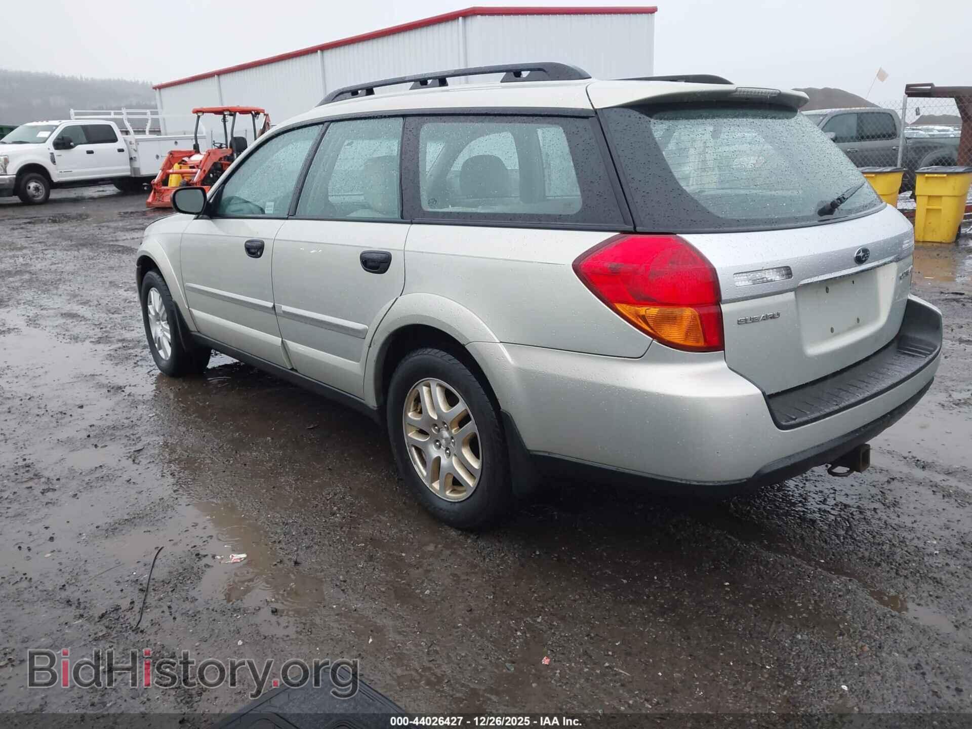 2005 SUBARU OUTBACK - VIN: 4S4BP61C357332170 - Фото 3