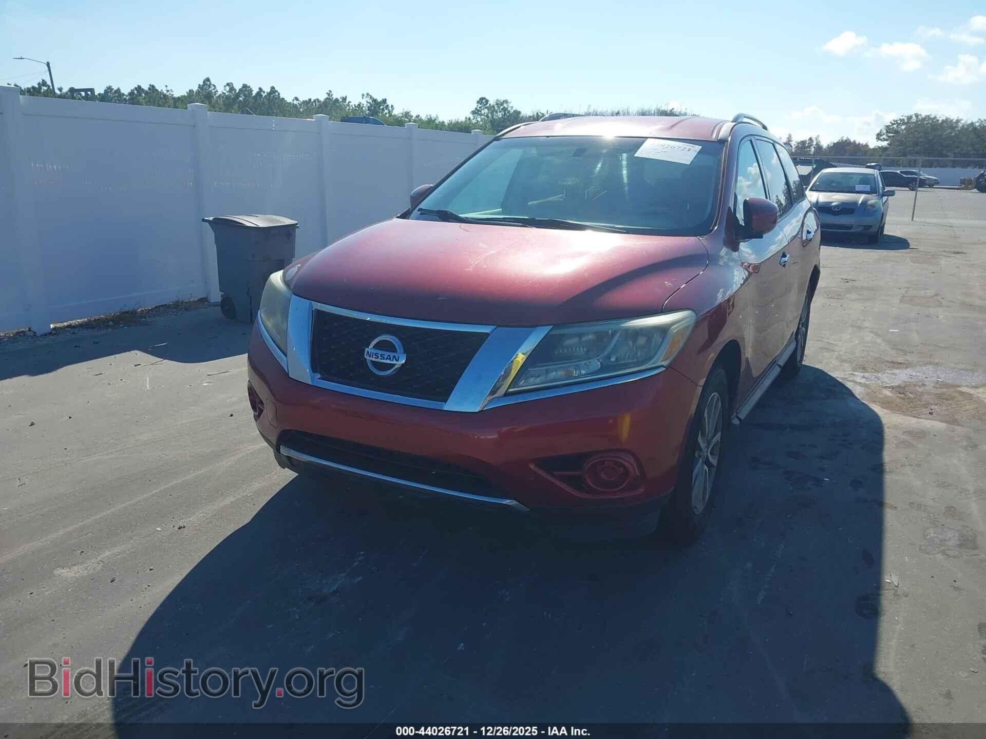 2014 NISSAN PATHFINDER - VIN: 5N1AR2MN7EC649811 - Фото 2