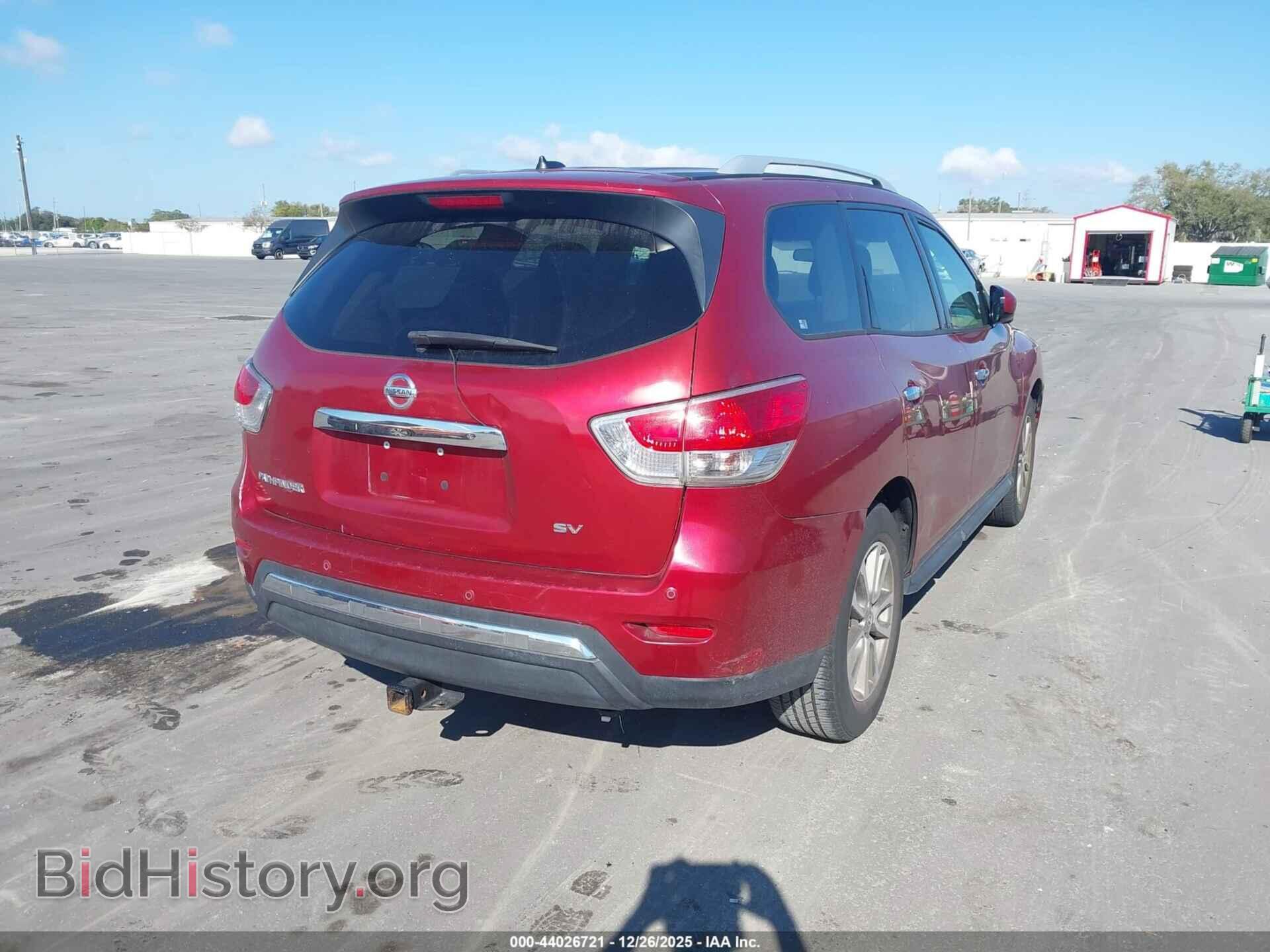 2014 NISSAN PATHFINDER - VIN: 5N1AR2MN7EC649811 - Фото 4