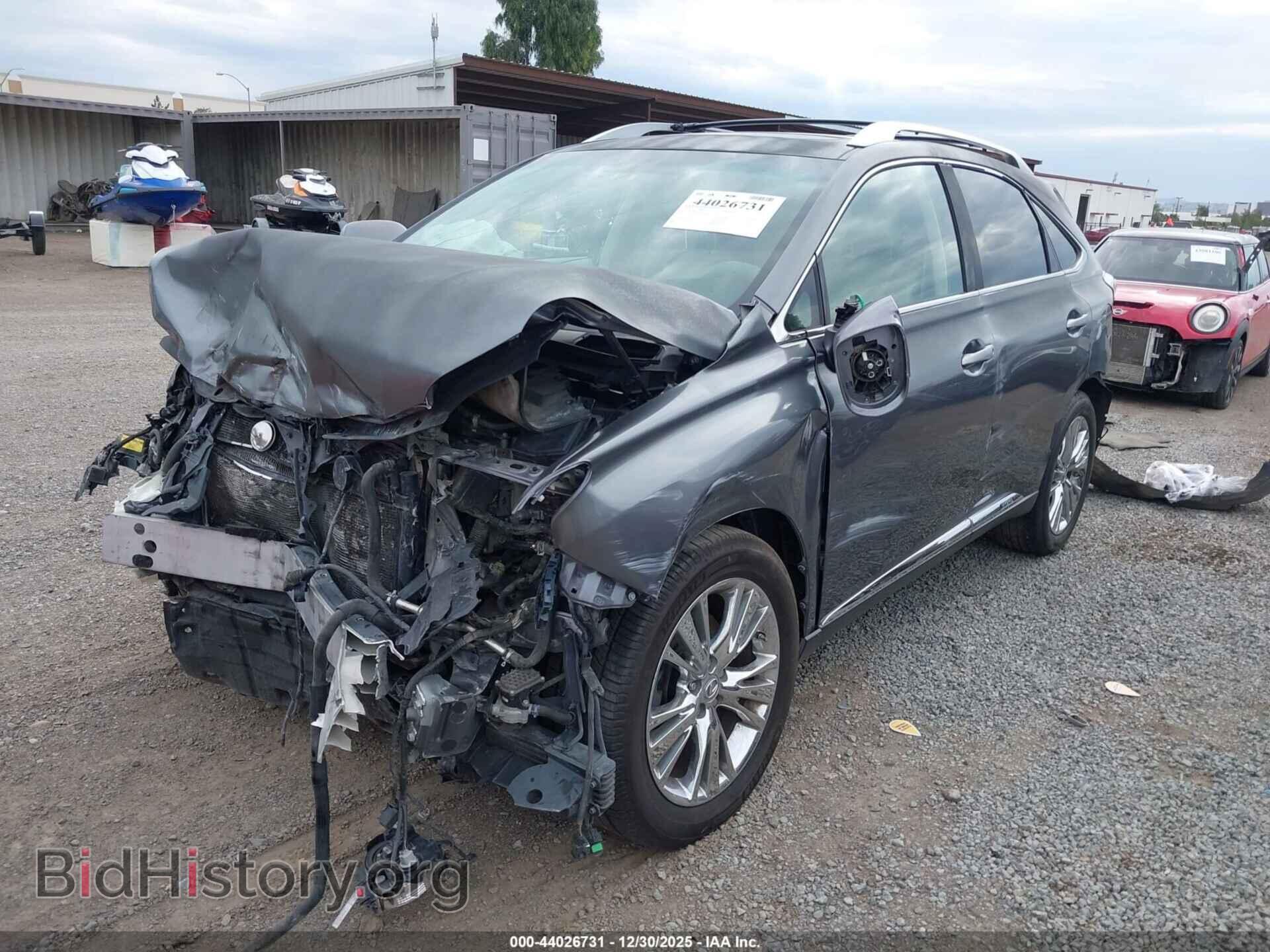 2012 LEXUS RX 450H - VIN: JTJBC1BA3C2434527 - Photo 2