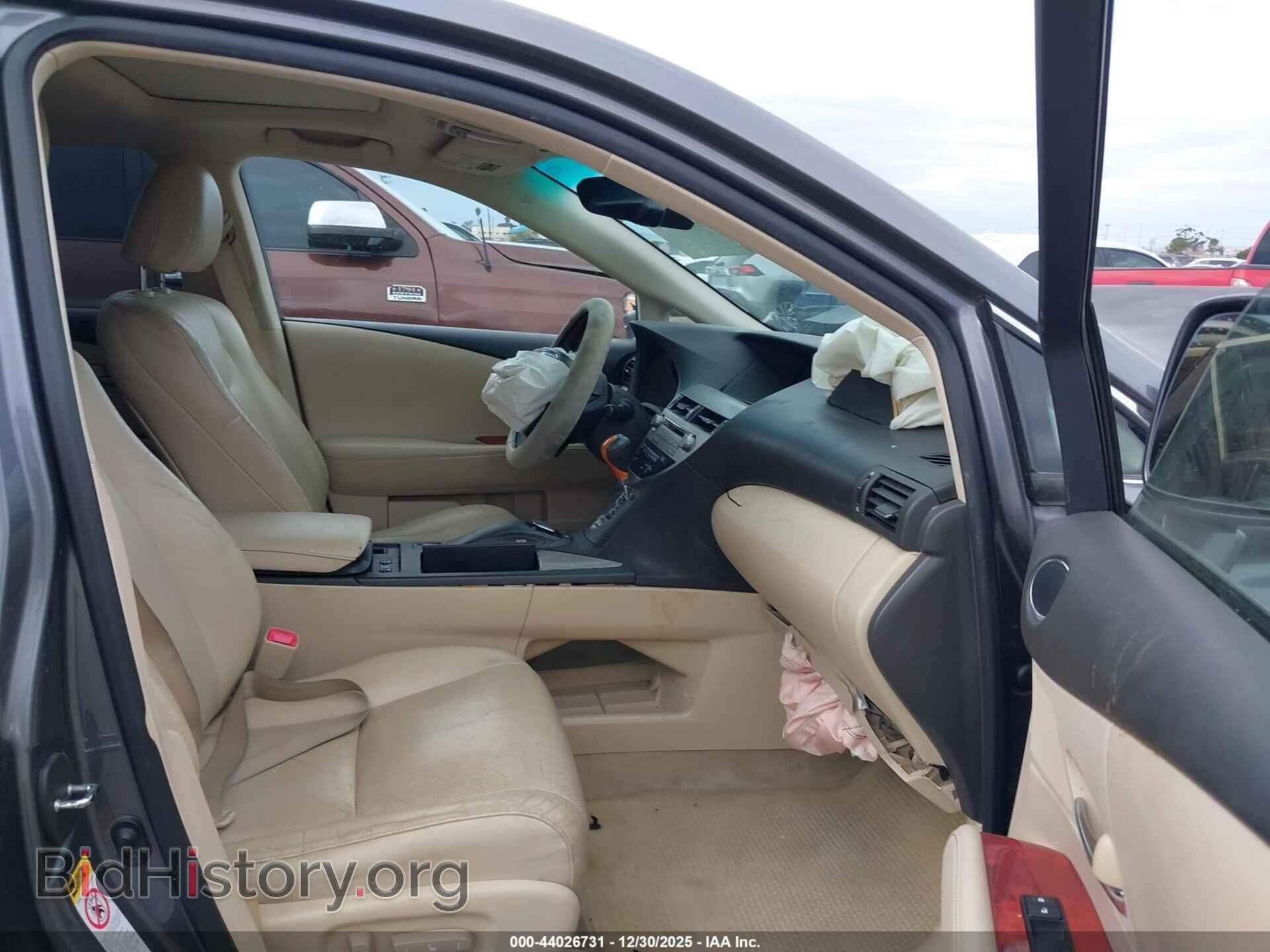 2012 LEXUS RX 450H - VIN: JTJBC1BA3C2434527 - Photo 5
