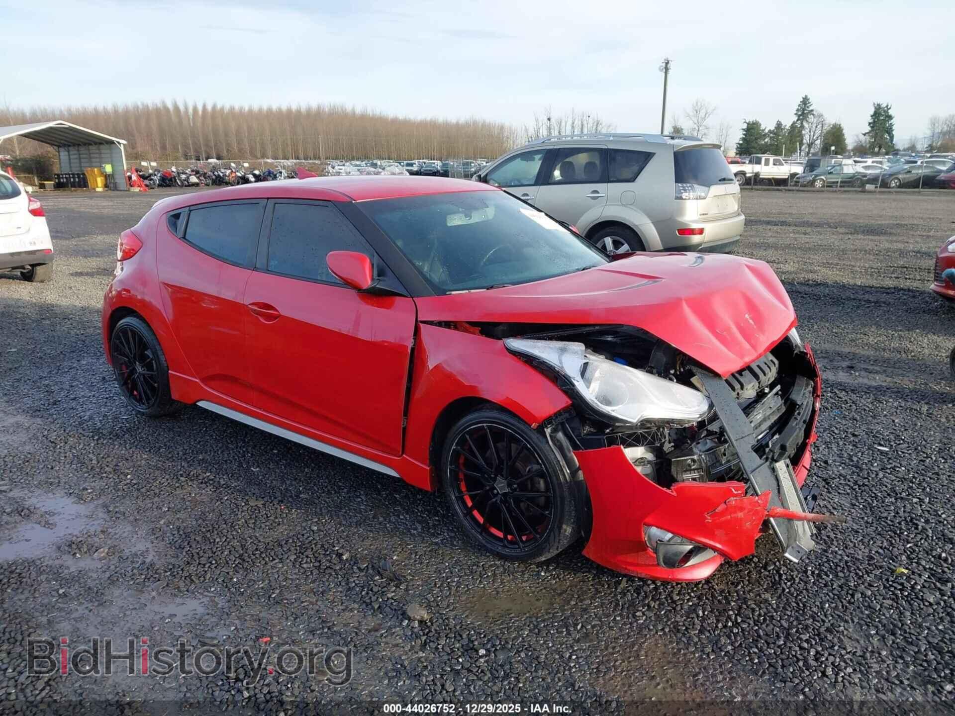 Photo KMHTC6AEXDU160771 - HYUNDAI VELOSTER 2013
