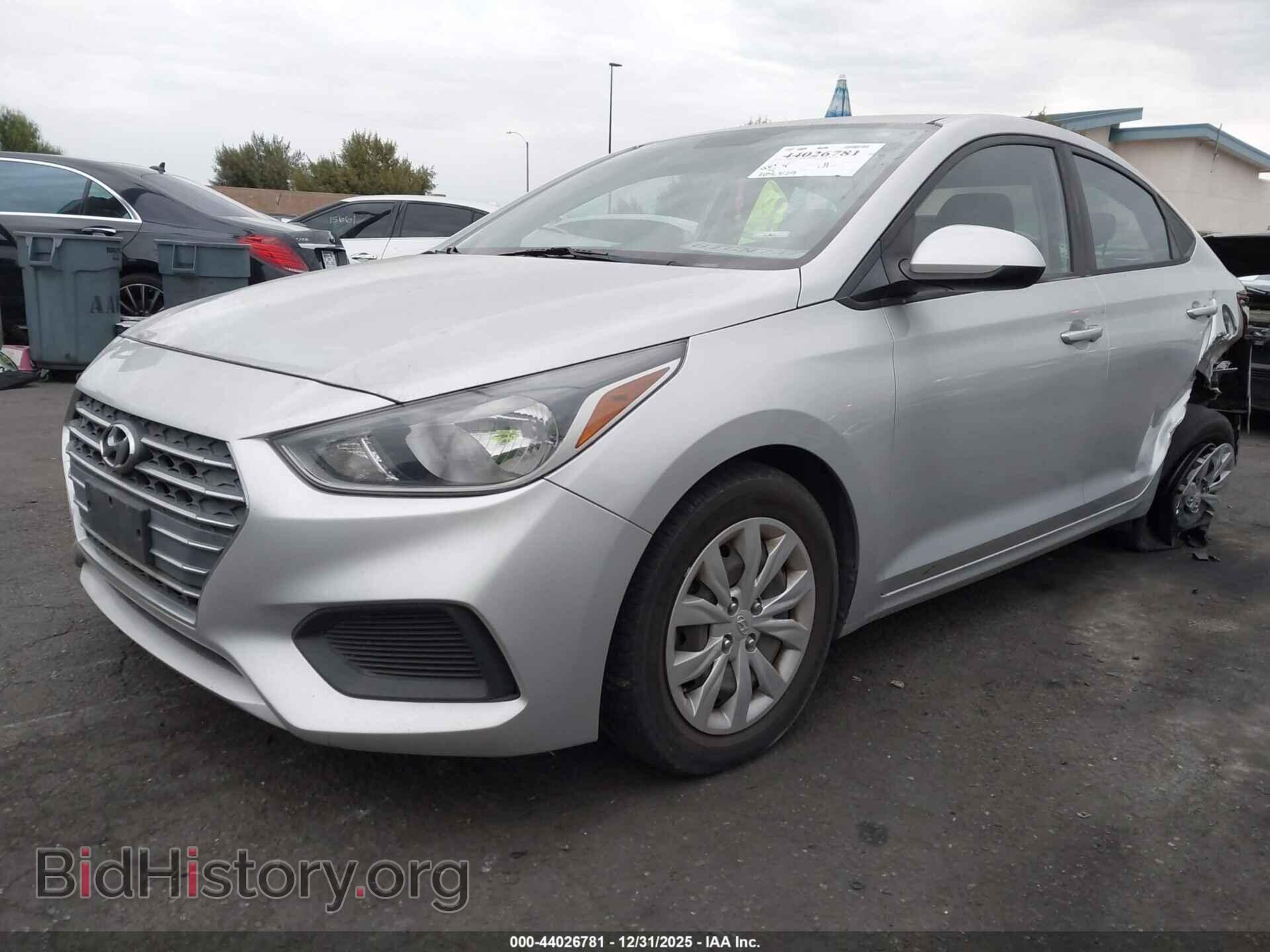 2019 HYUNDAI ACCENT - VIN: 3KPC24A31KE082287 - Фото 2