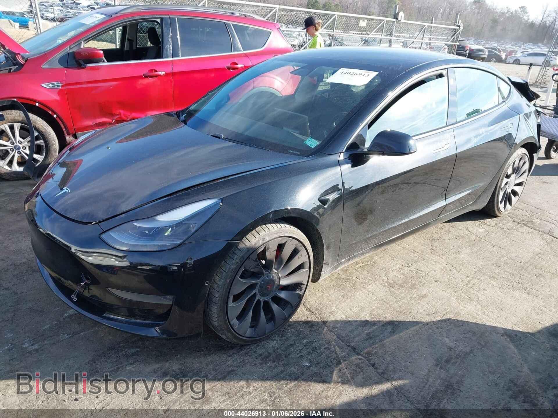 2021 TESLA MODEL 3 - VIN: 5YJ3E1EC7MF925387 - Фото 2