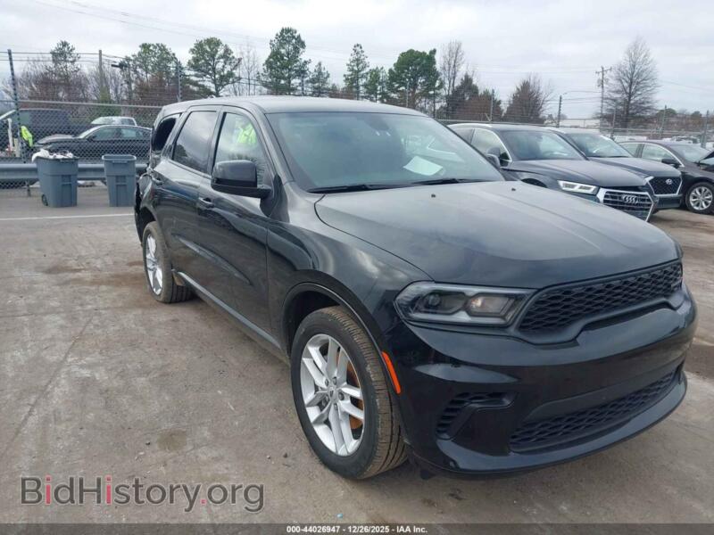 2025 Dodge DURANGO GT AWD (VIN 1C4RDJDG8SC531439) — photo 1 of 17, IAAI, damage: rear