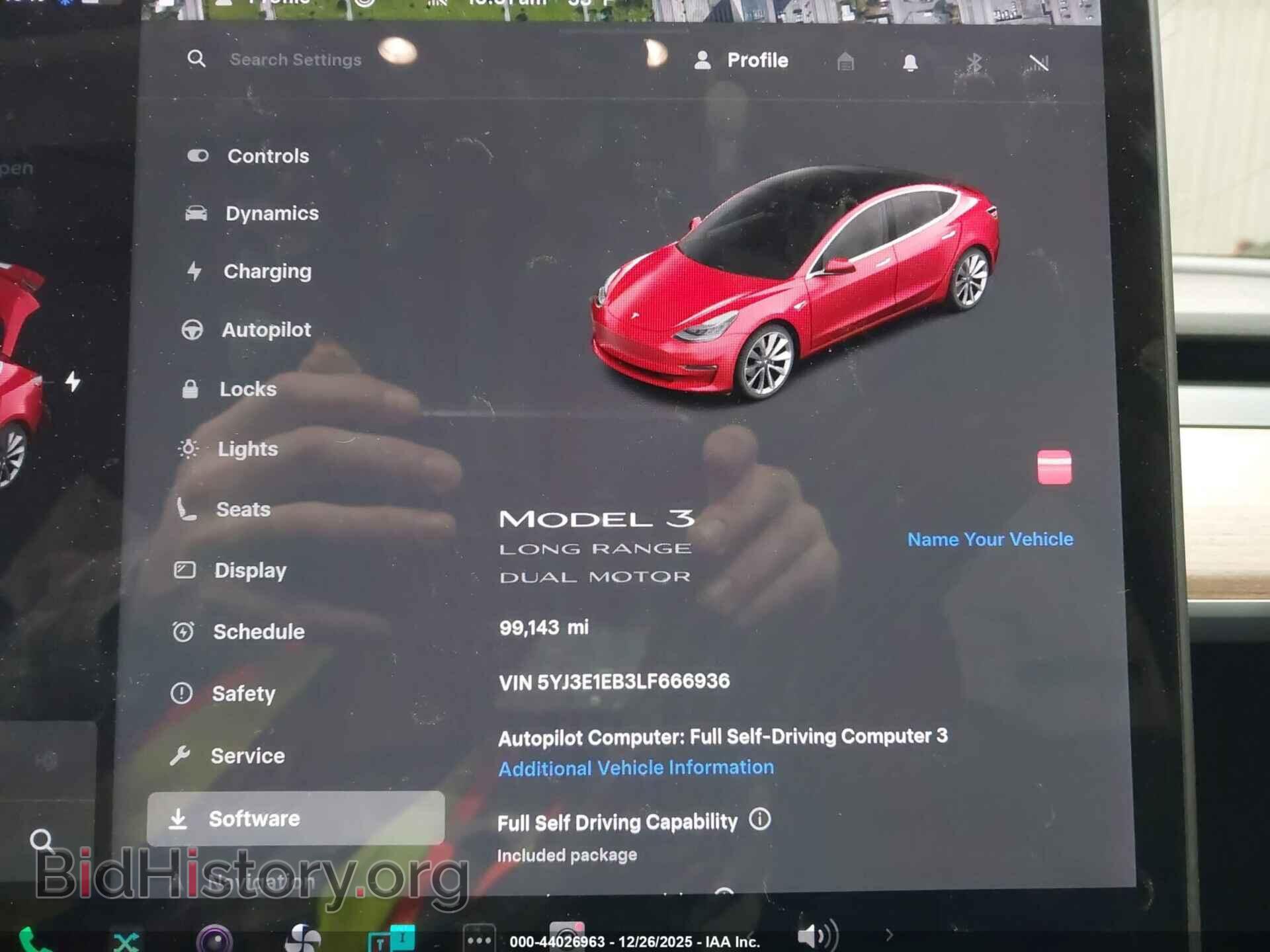 2020 TESLA MODEL 3 - VIN: 5YJ3E1EB3LF666936 - Фото 7