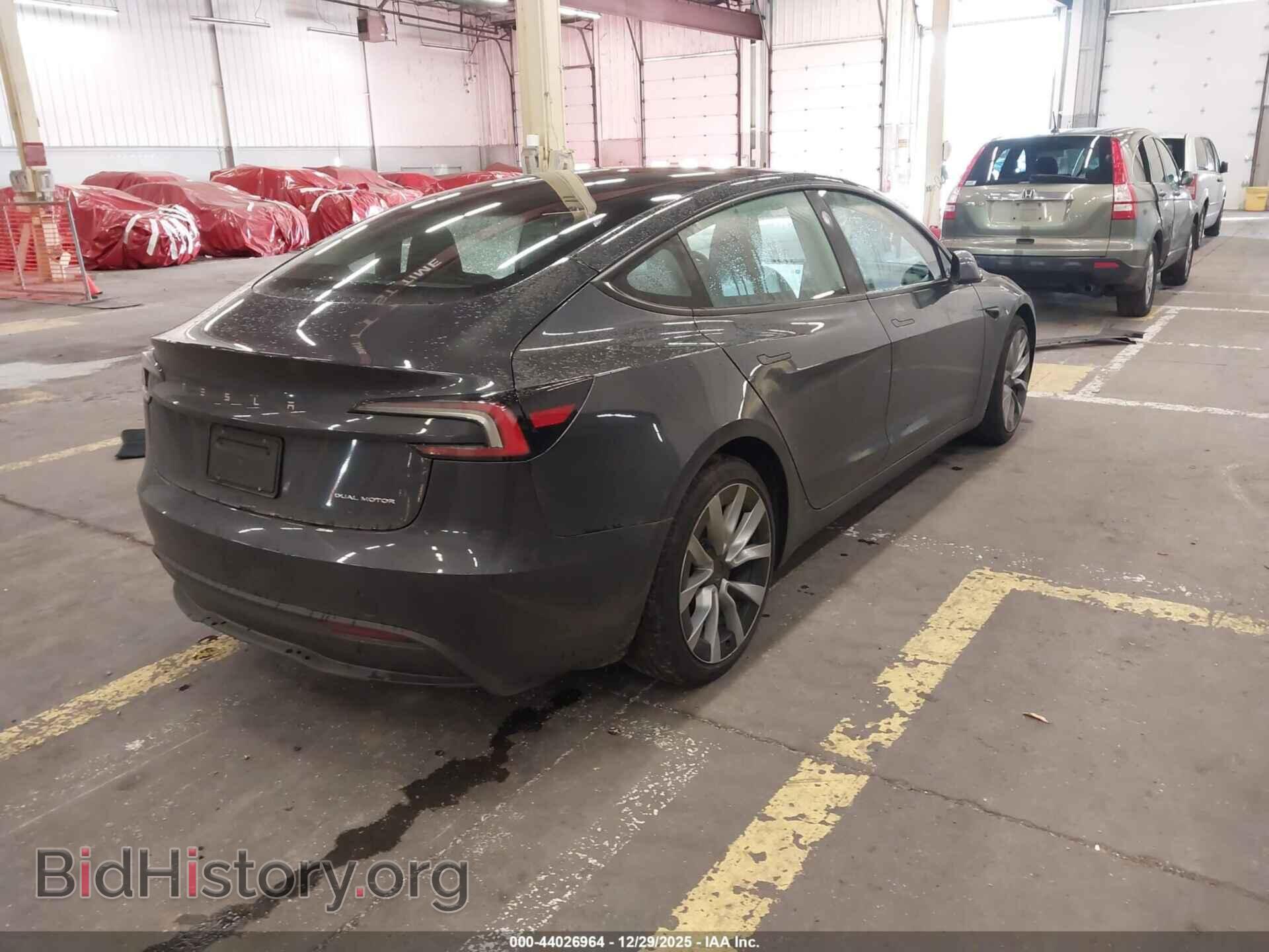 2025 TESLA MODEL 3 - VIN: 5YJ3E1EBXSF967346 - Фото 4