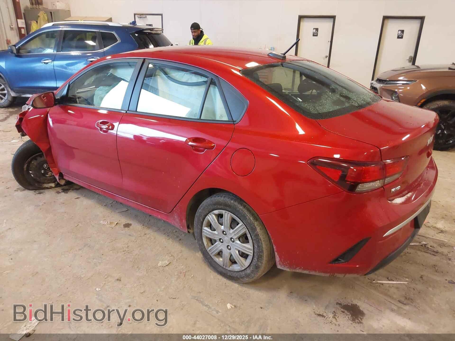 2022 KIA RIO - VIN: 3KPA24AD0NE505476 - Фото 3