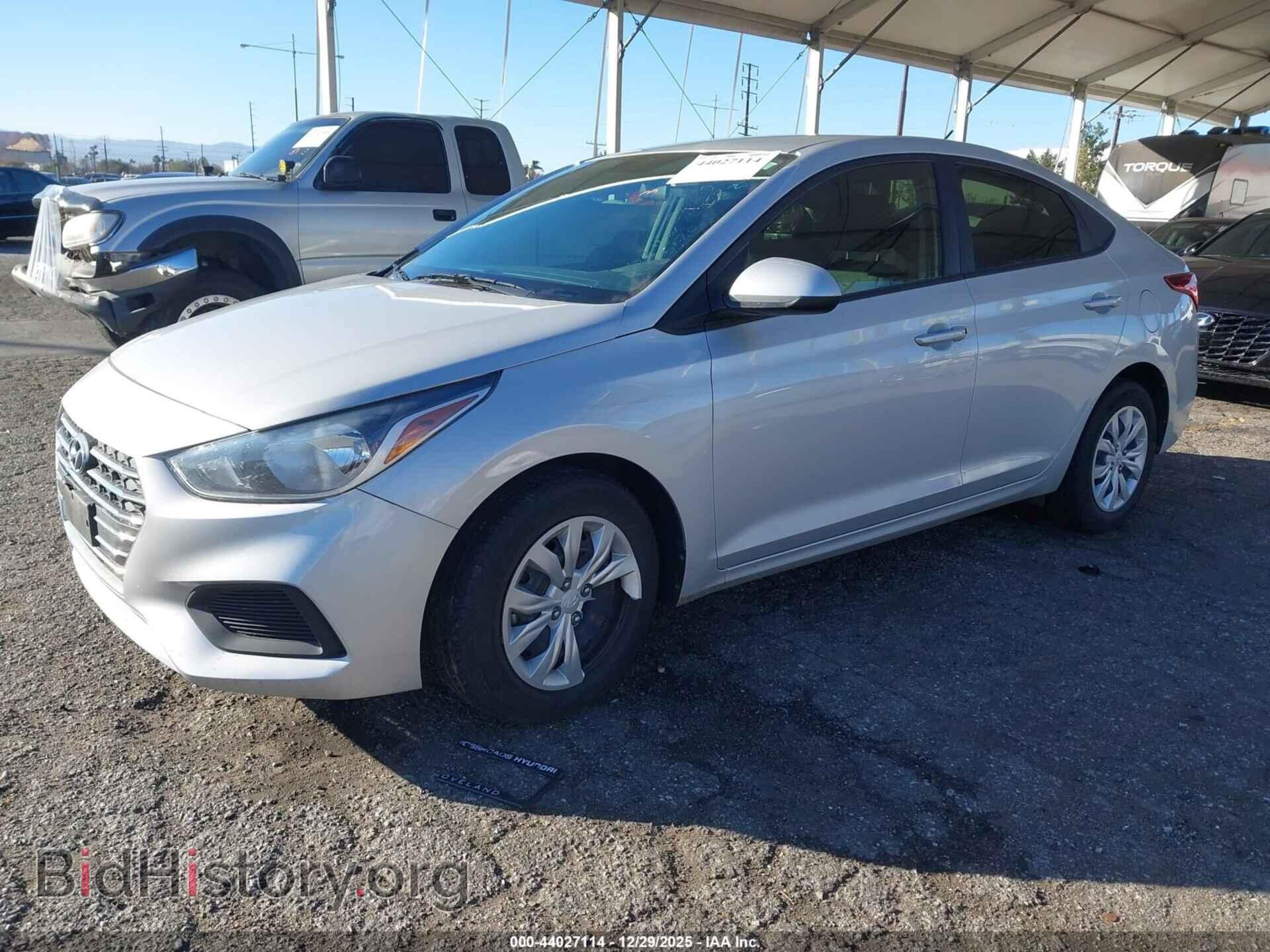 2022 HYUNDAI ACCENT - VIN: 3KPC24A64NE185170 - Фото 2