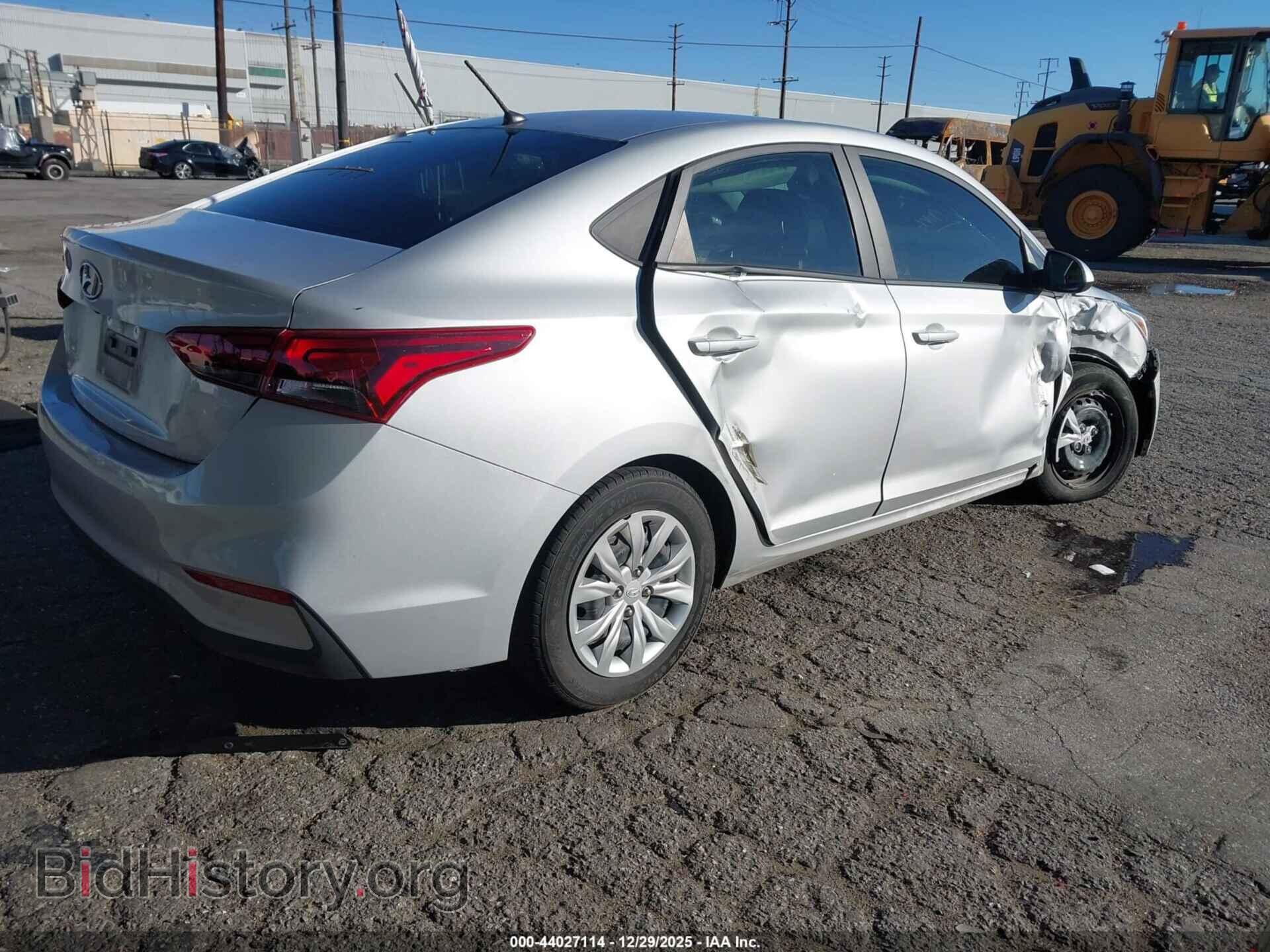 2022 HYUNDAI ACCENT - VIN: 3KPC24A64NE185170 - Фото 4