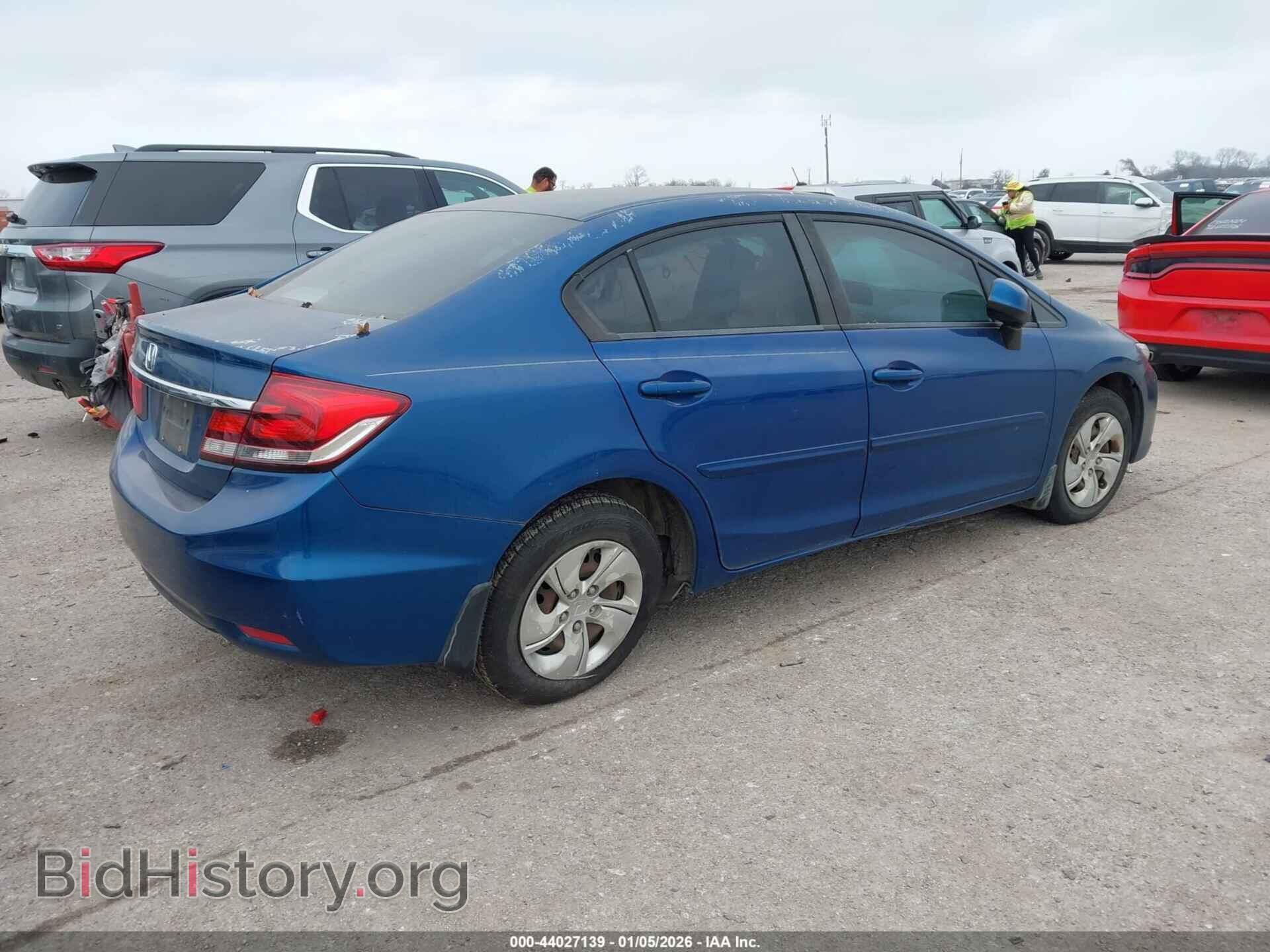 2013 HONDA CIVIC - VIN: 19XFB2F50DE017008 - Фото 4