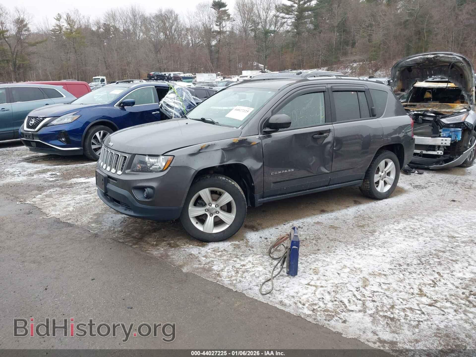 2015 JEEP COMPASS - VIN: 1C4NJCBBXFD334931 - Фото 2