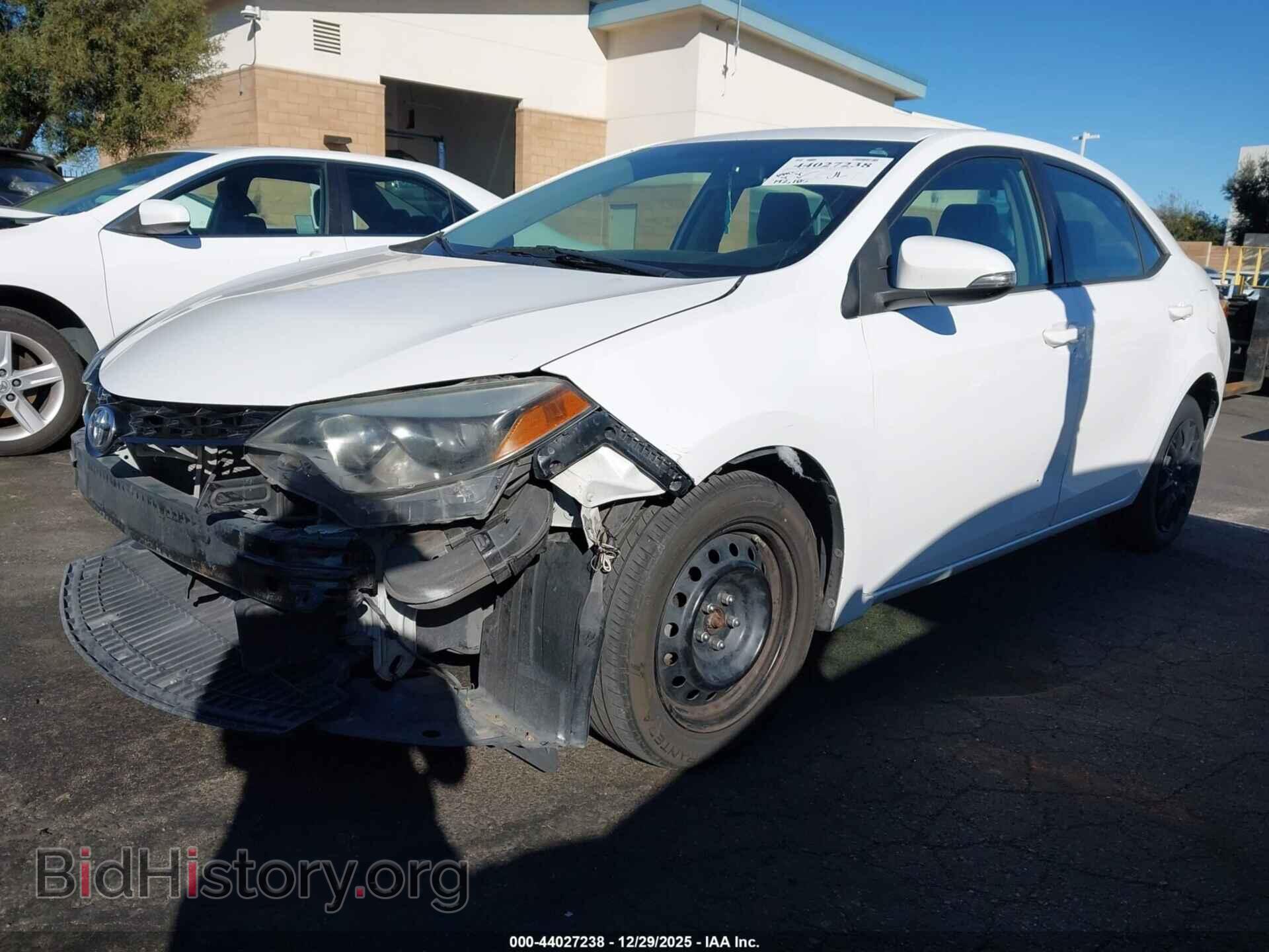 2014 TOYOTA COROLLA - VIN: 2T1BURHE5EC211483 - Фото 2