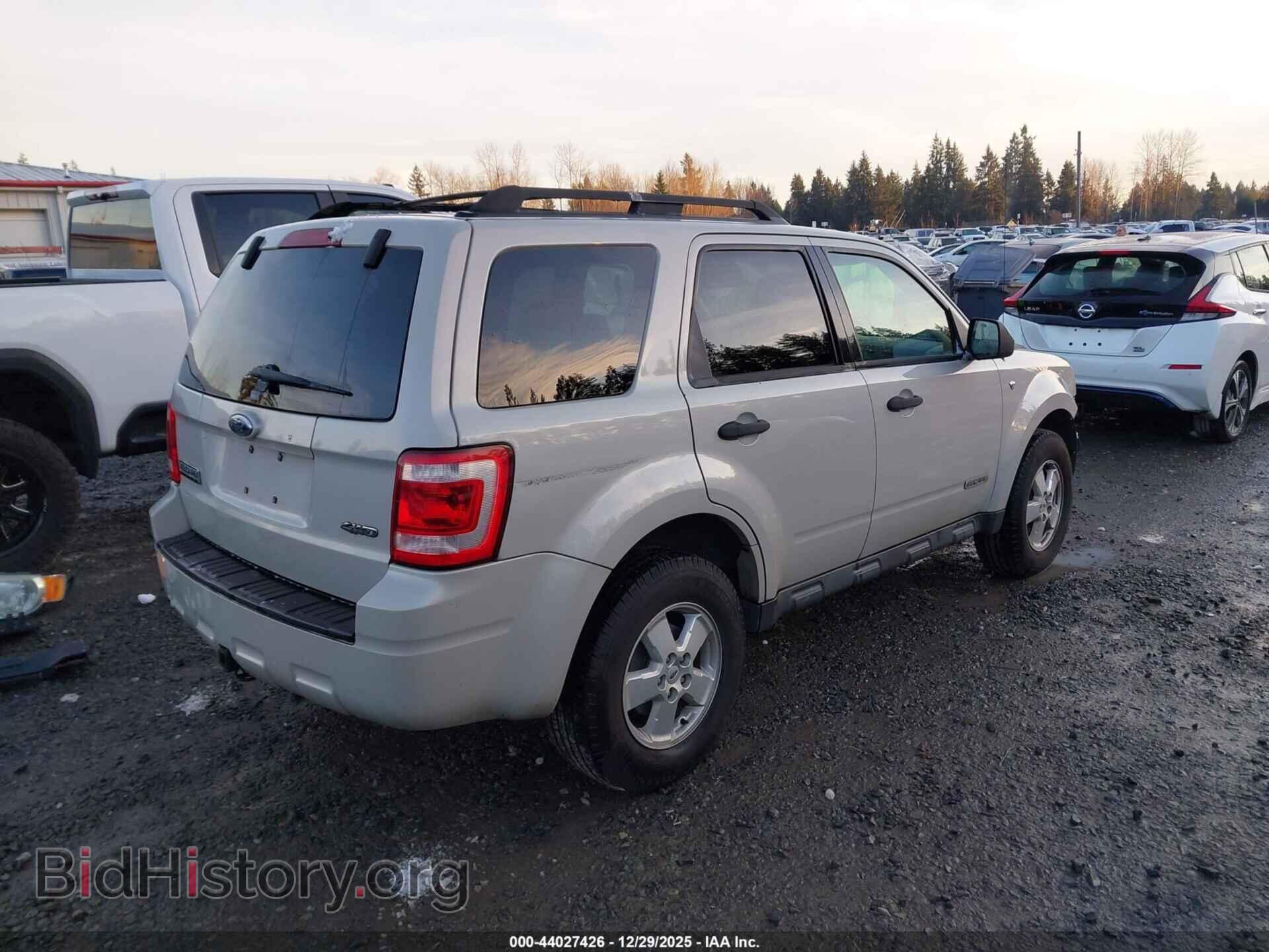 2008 FORD ESCAPE - VIN: 1FMCU93108KC32586 - Фото 4