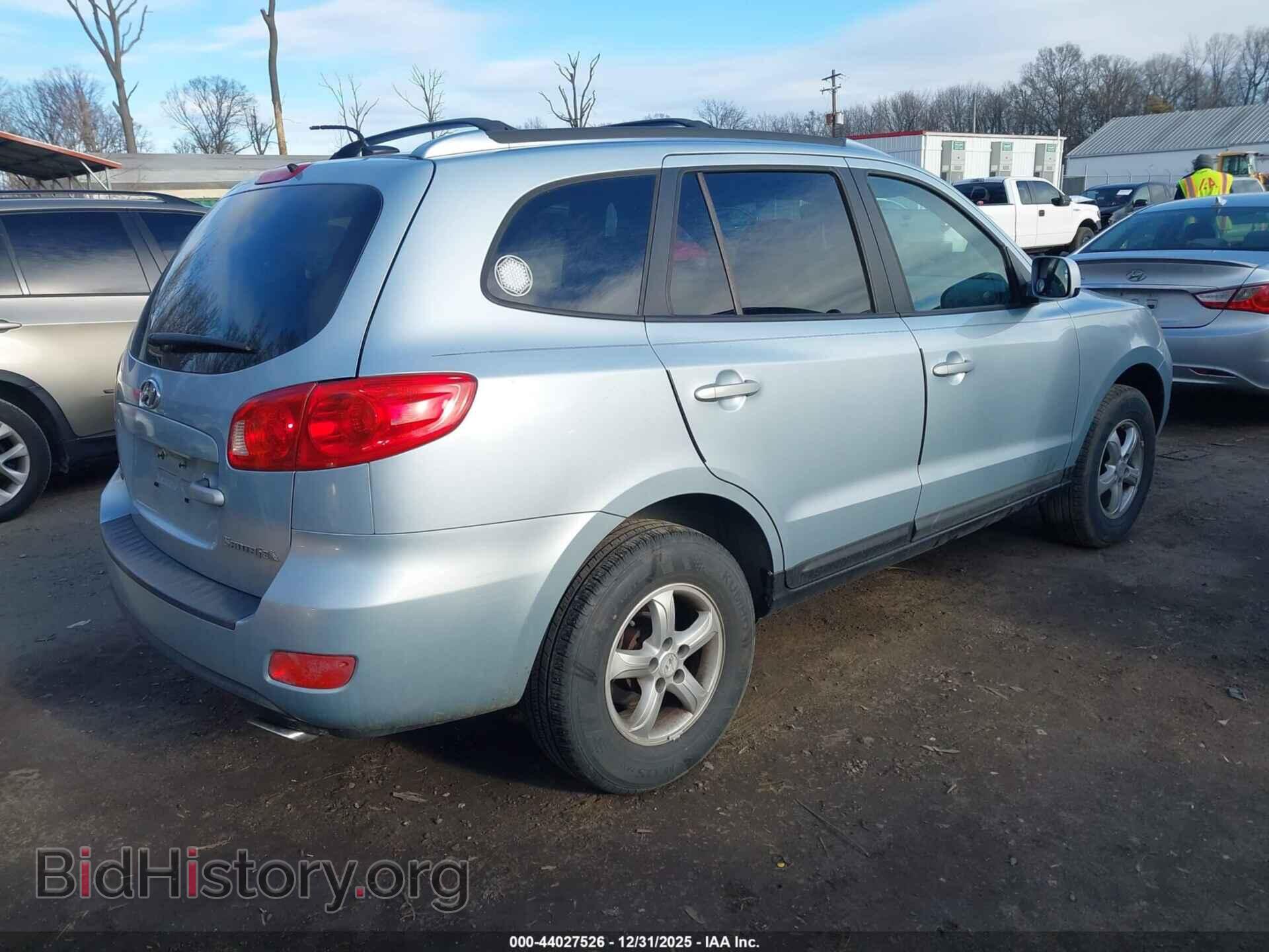 2007 HYUNDAI SANTA FE - VIN: 5NMSG13D97H061852 - Фото 4