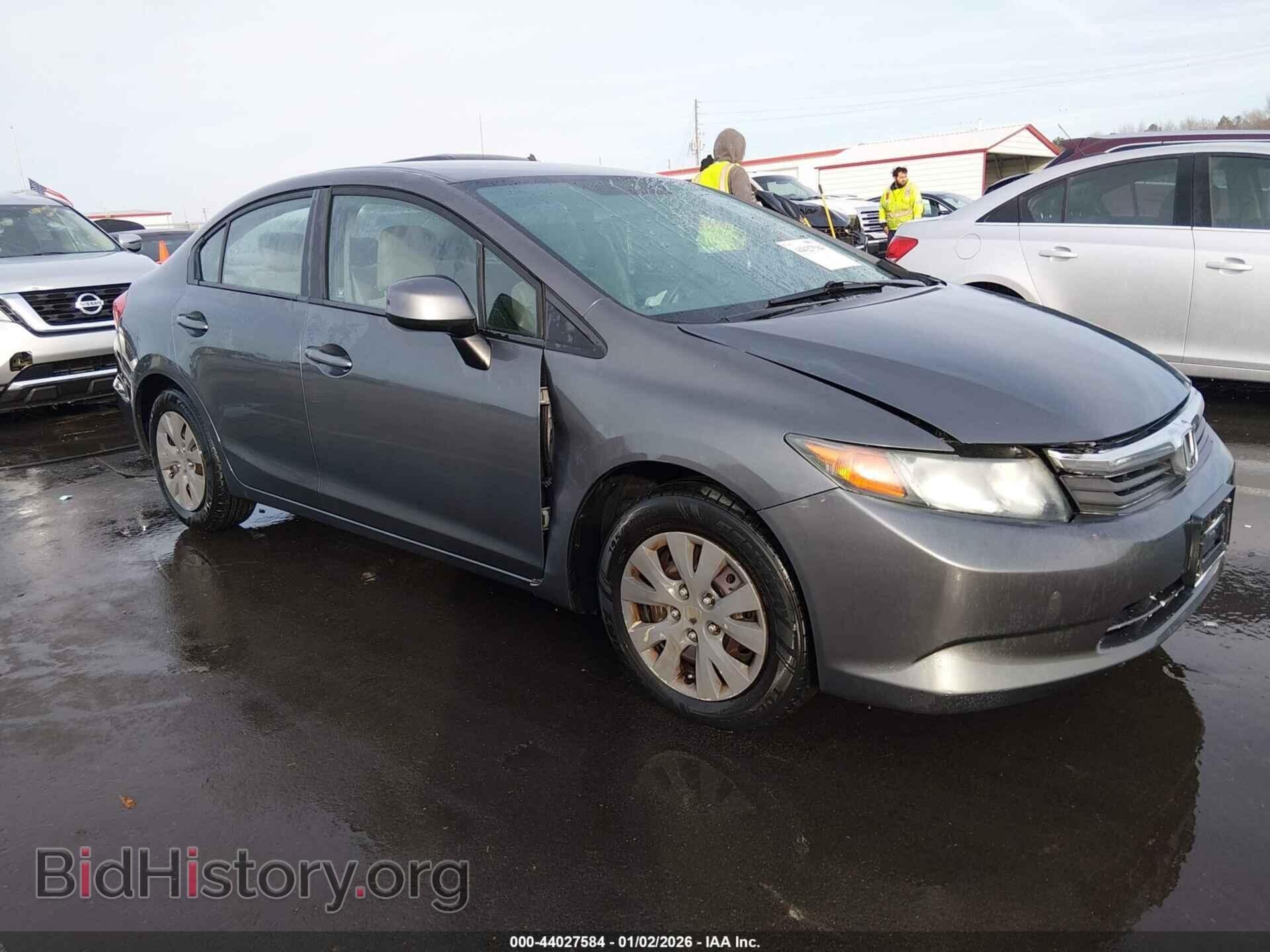 Photo 19XFB2F5XCE346314 - HONDA CIVIC 2012