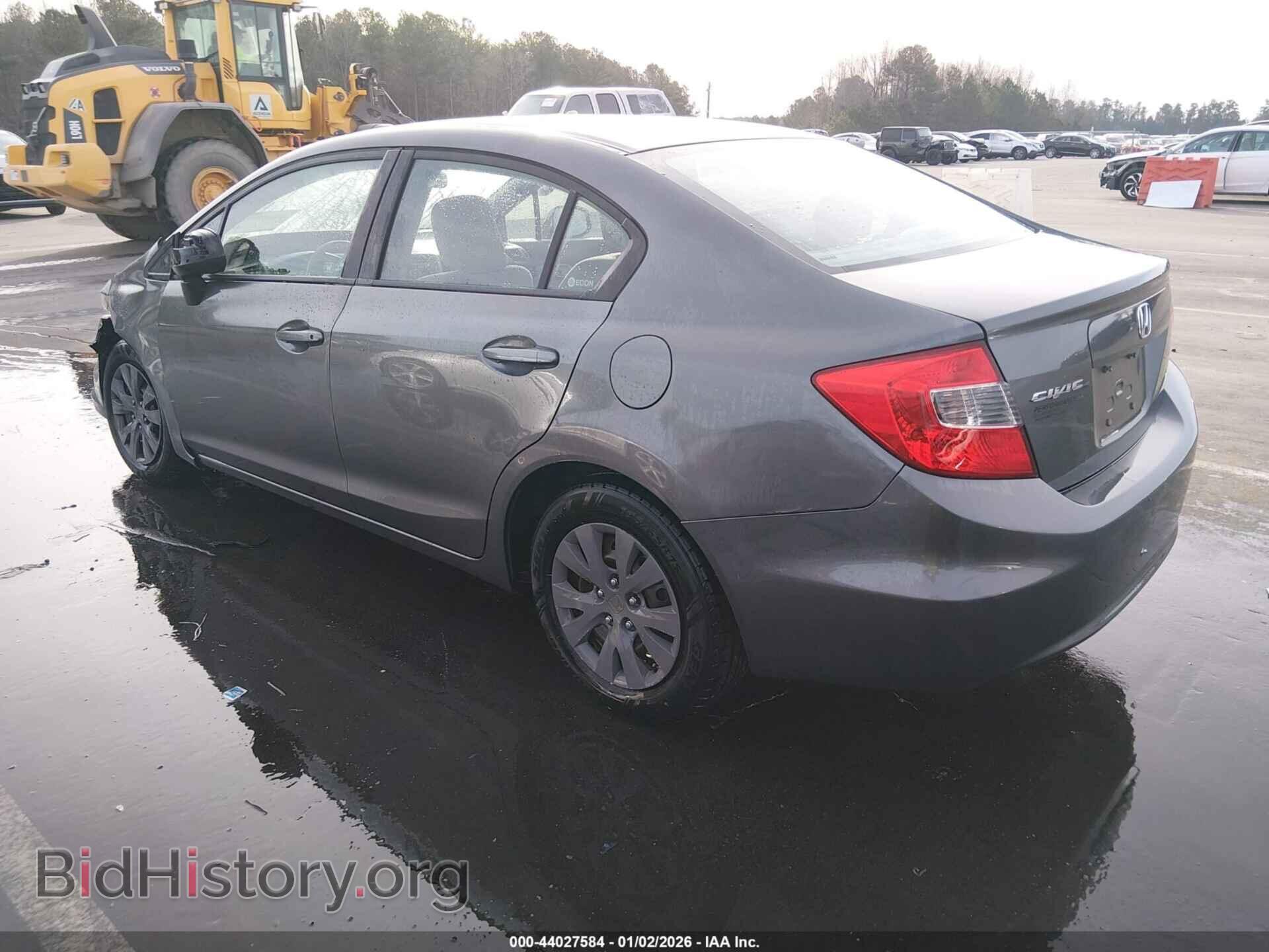 2012 HONDA CIVIC - VIN: 19XFB2F5XCE346314 - Фото 3