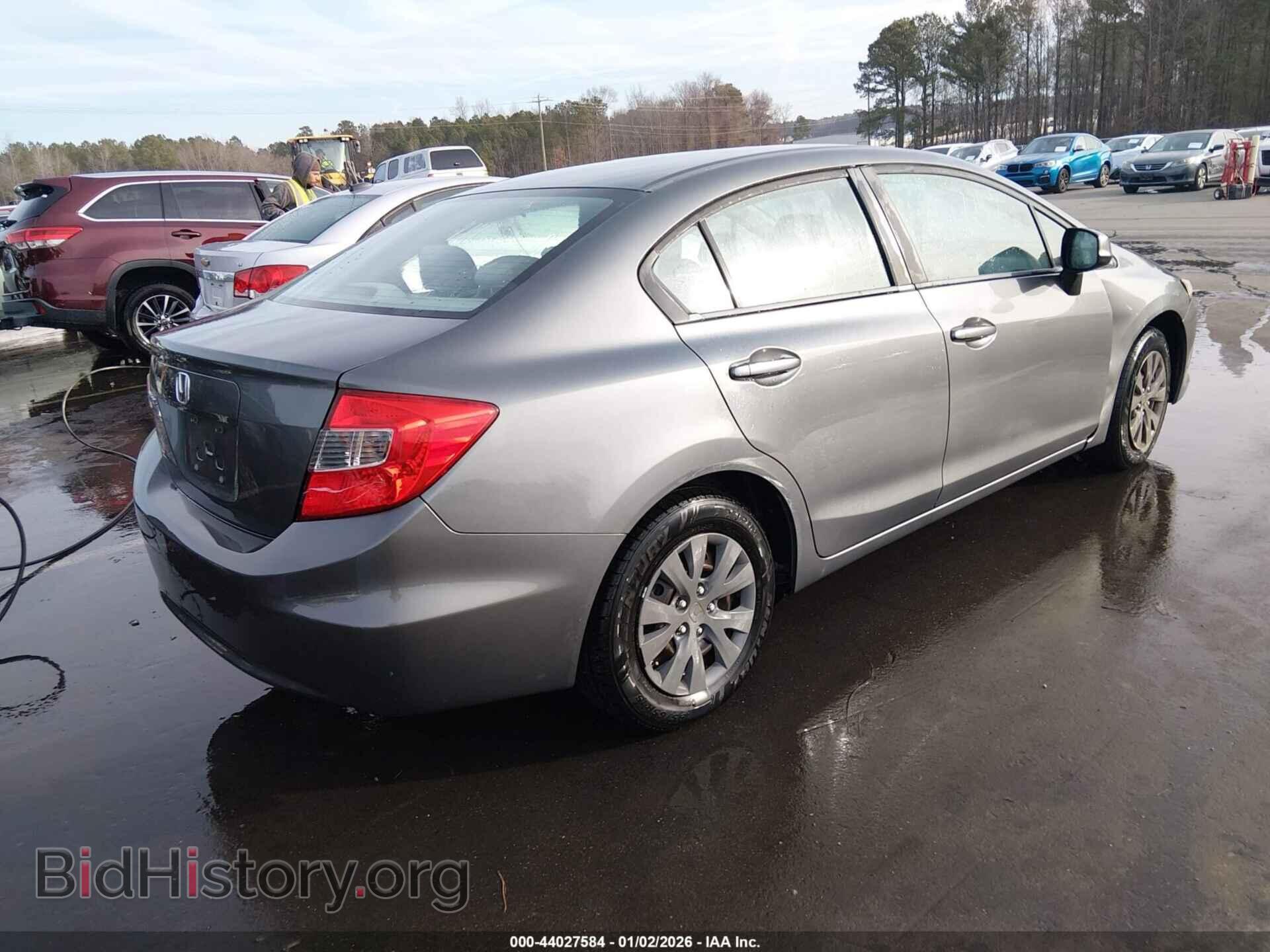 2012 HONDA CIVIC - VIN: 19XFB2F5XCE346314 - Фото 4