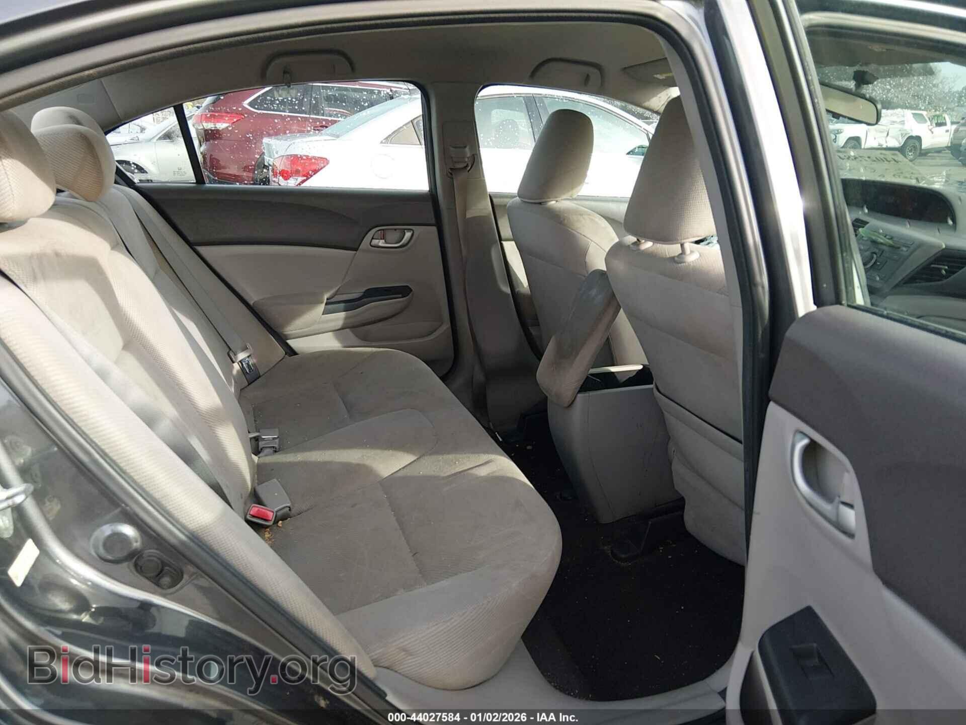 2012 HONDA CIVIC - VIN: 19XFB2F5XCE346314 - Фото 8
