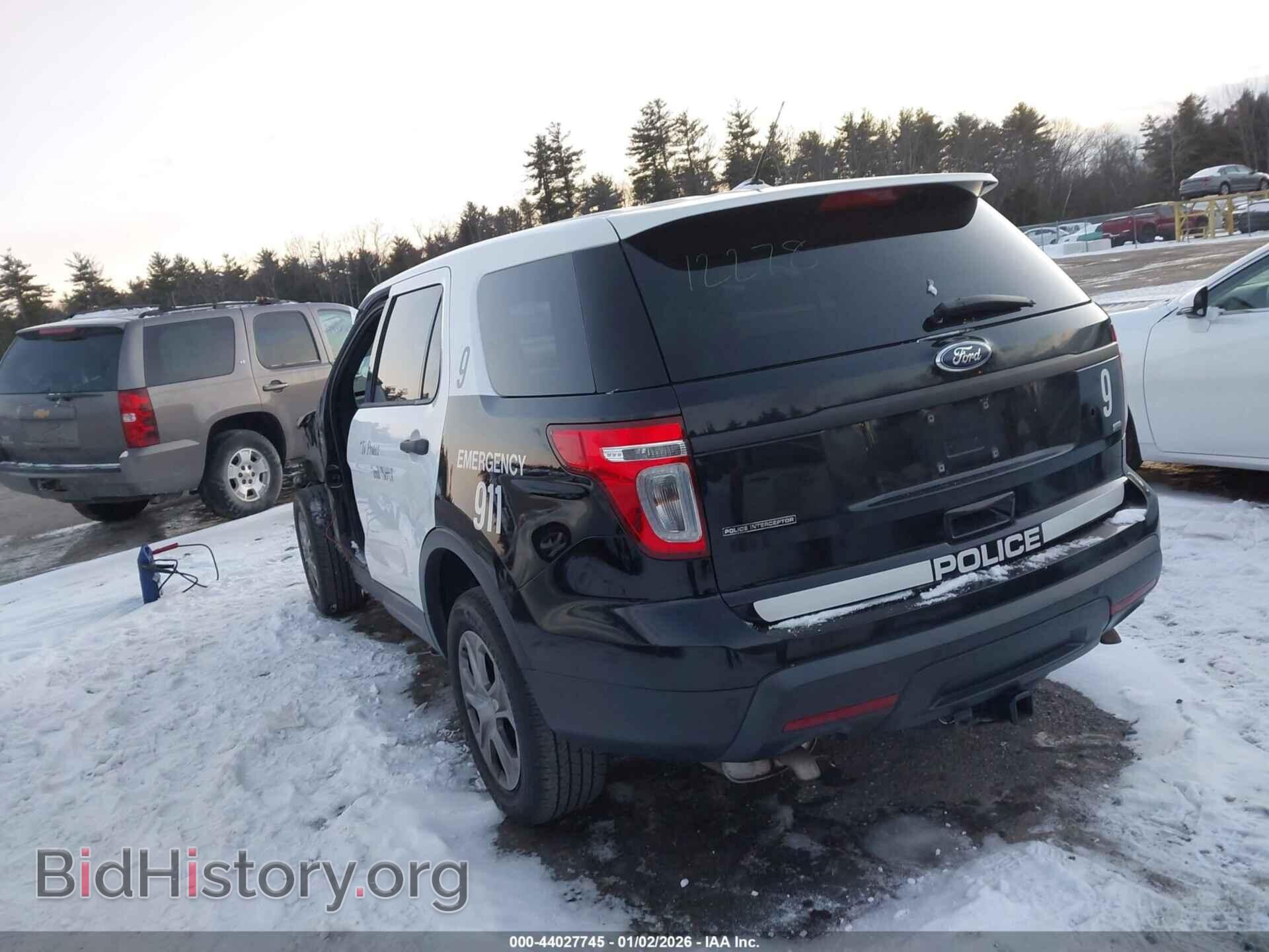 2013 FORD UTILITY POLICE INTERCEPTOR - VIN: 1FM5K8AR0DGA88973 - Фото 3
