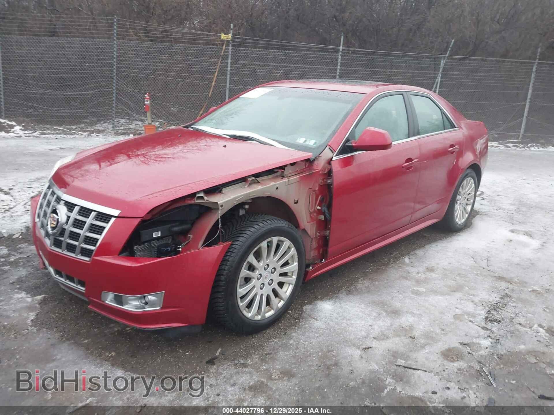2012 CADILLAC CTS - VIN: 1G6DS5E39C0102982 - Фото 2