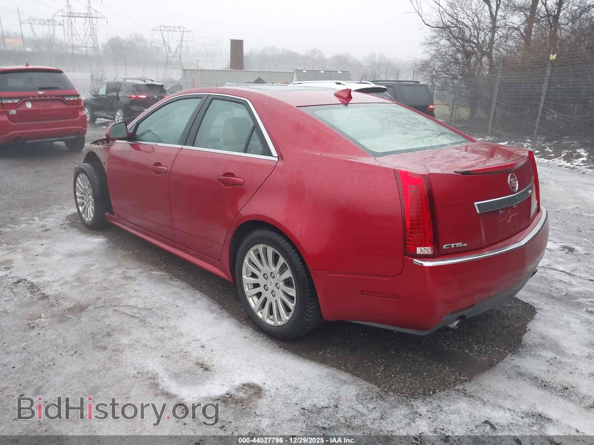 2012 CADILLAC CTS - VIN: 1G6DS5E39C0102982 - Фото 3