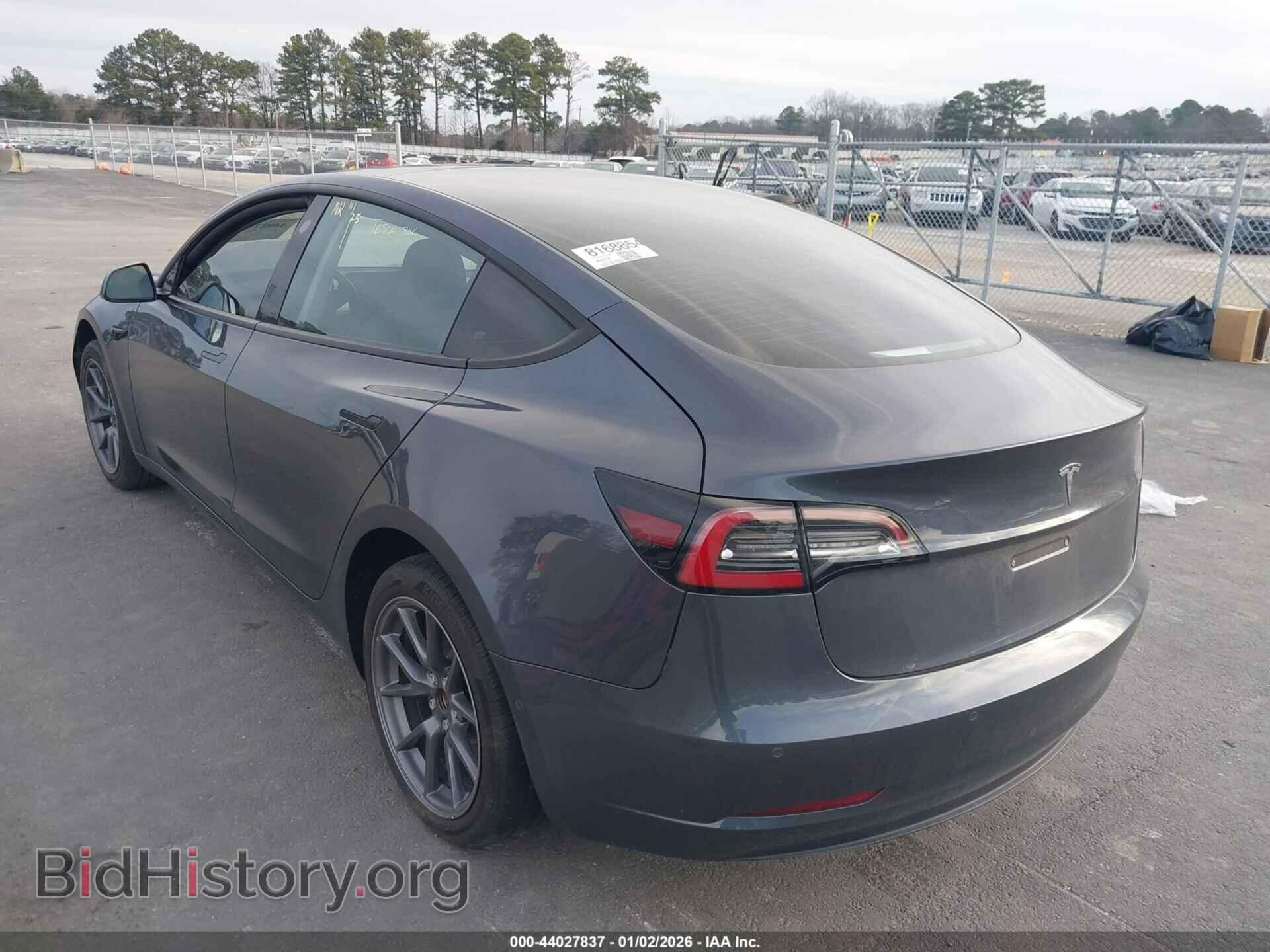 2022 TESLA MODEL 3 - VIN: 5YJ3E1EA7NF311908 - Фото 3